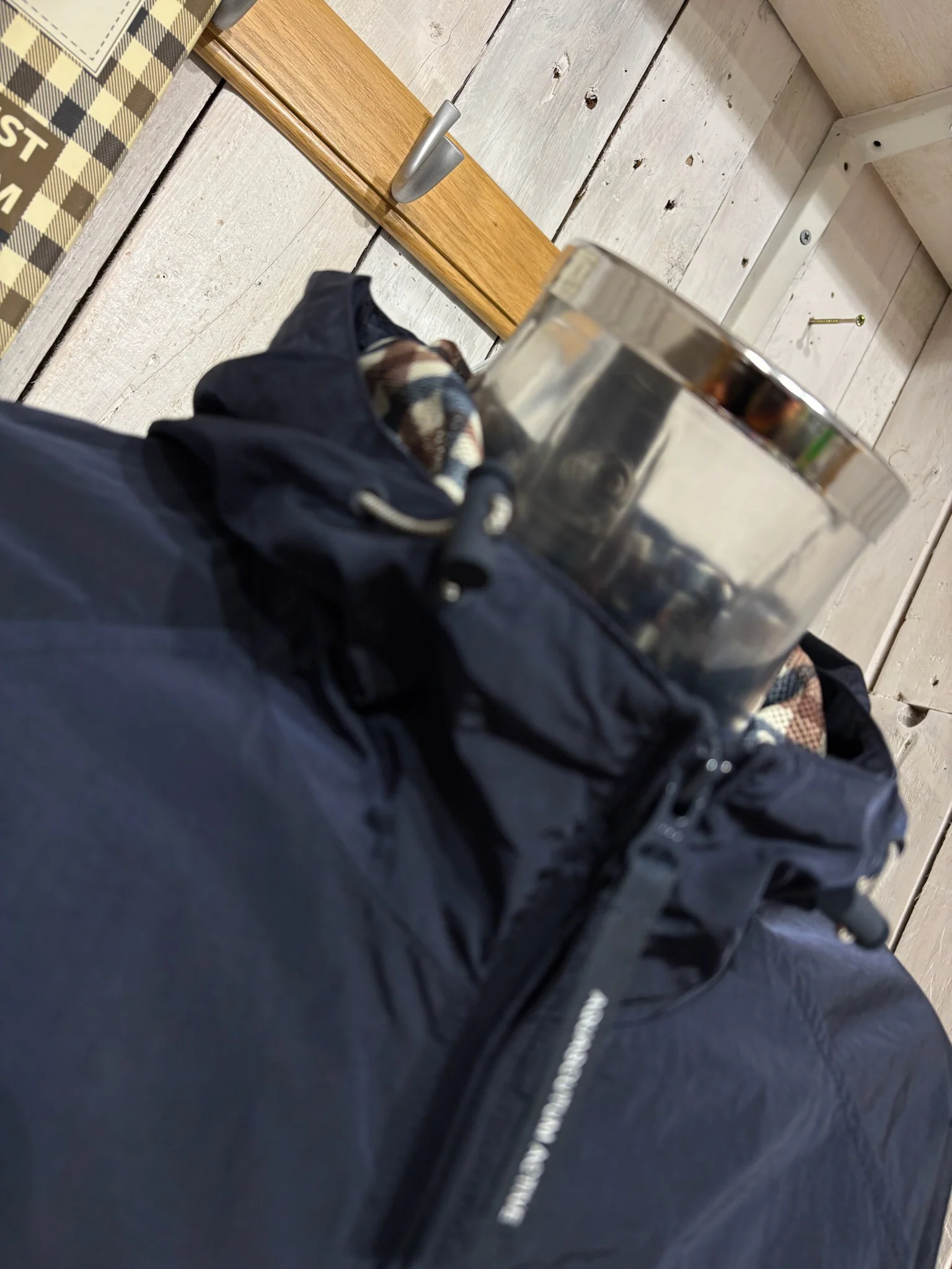 Aquascutum 2026 Lamina Hooded Jacket - Navy - Image 3