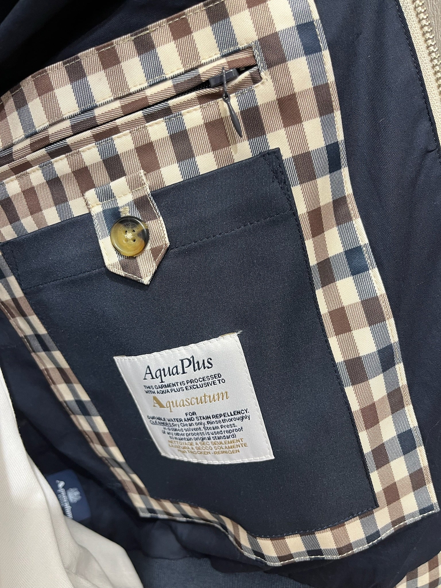 Aquascutum Archive Harrington - Club Check - "Just a different class". - Image 4