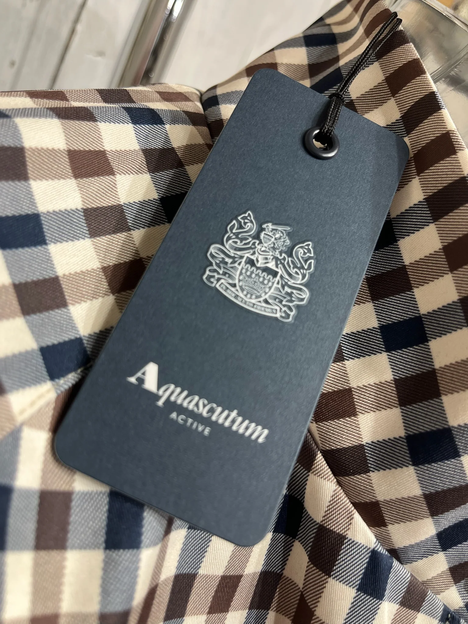 Aquascutum Archive Harrington - Club Check - "Just a different class". - Image 6