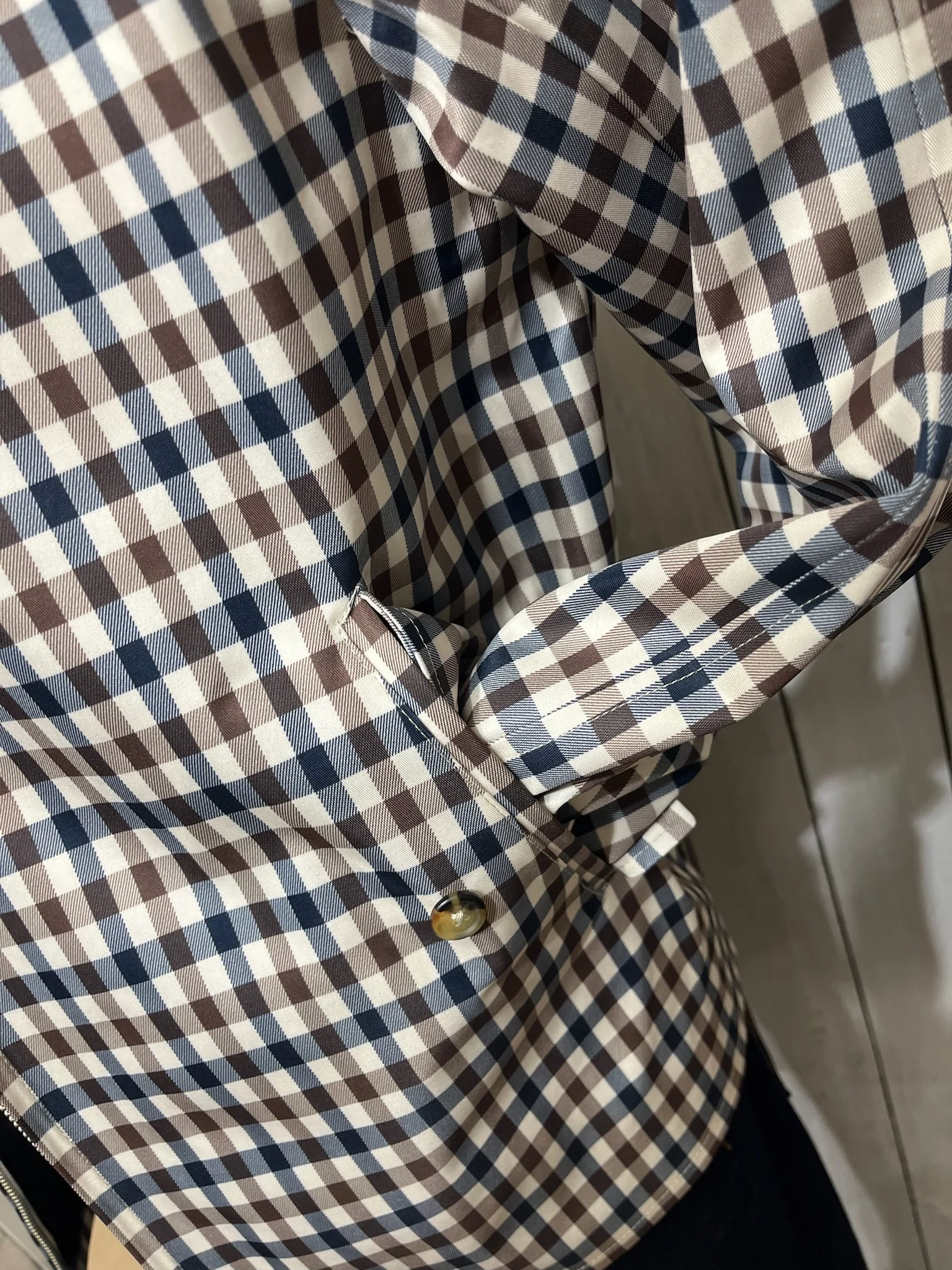 Aquascutum Archive Mid Jacket - Club Check - LIMITED EDITION - Image 4