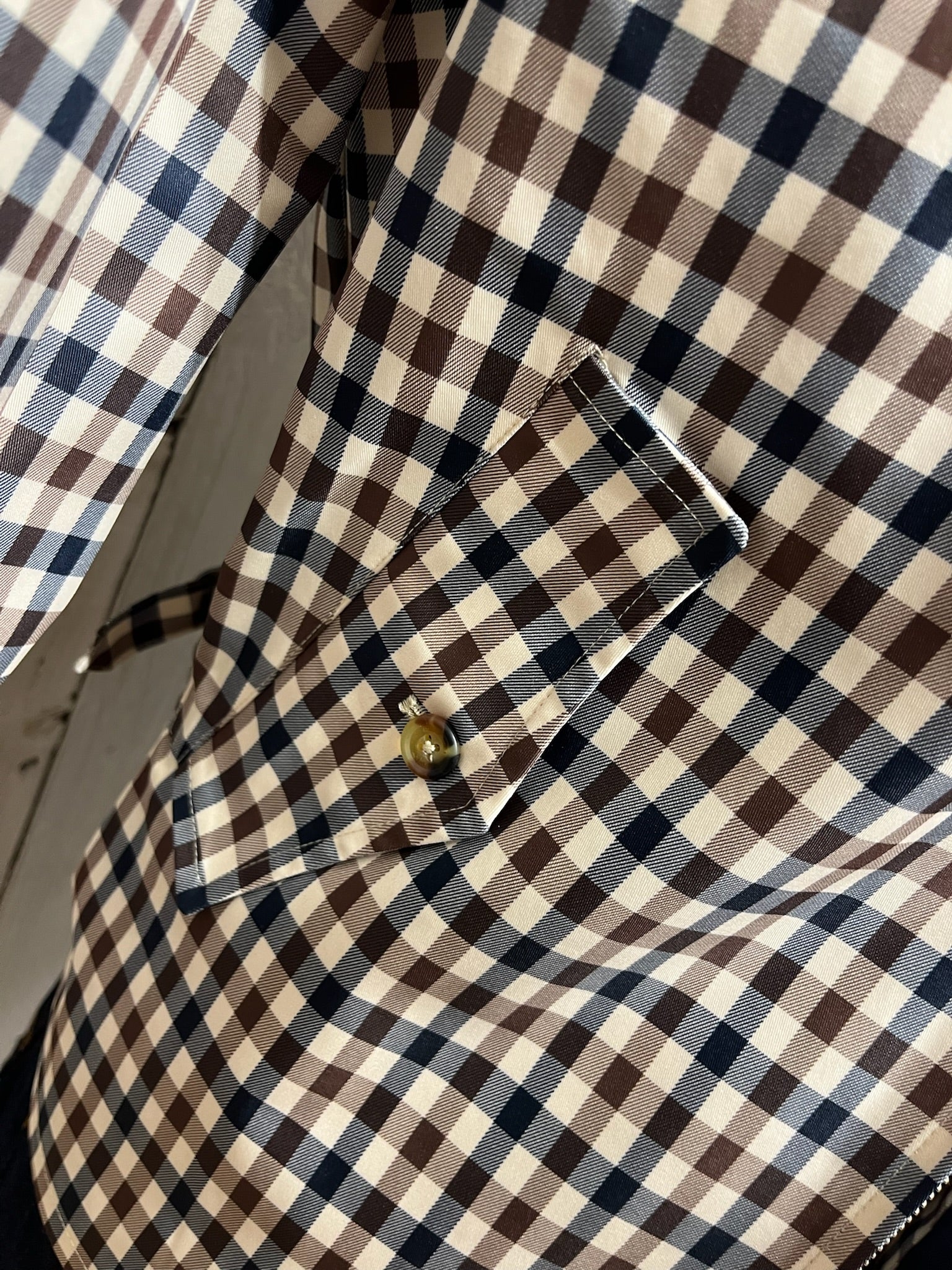 Aquascutum Archive Mid Jacket - Club Check - LIMITED EDITION - Image 5