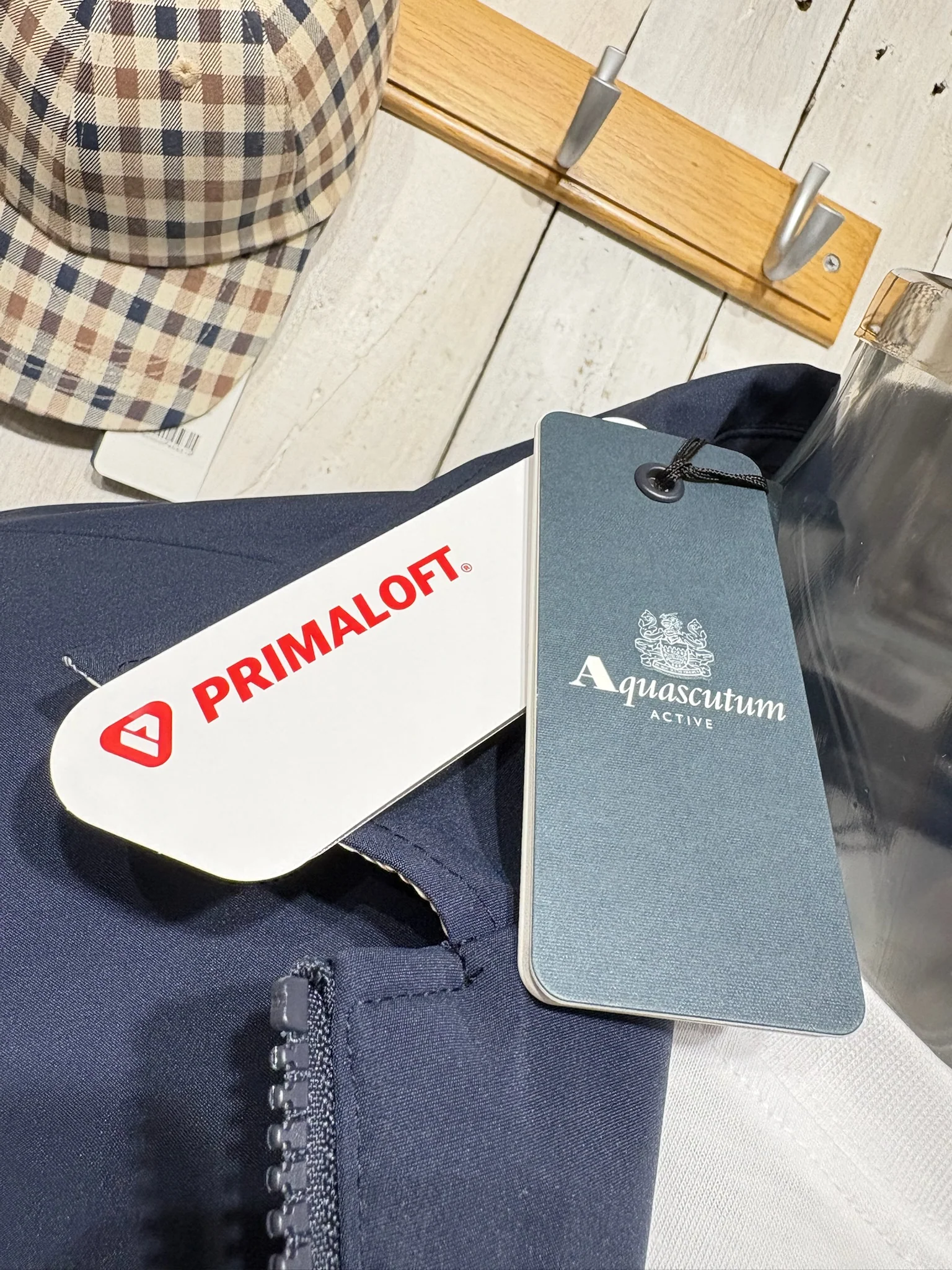 Aquascutum AW25 Primaloft Trench Coat - Navy (NEW FIT) - Image 3