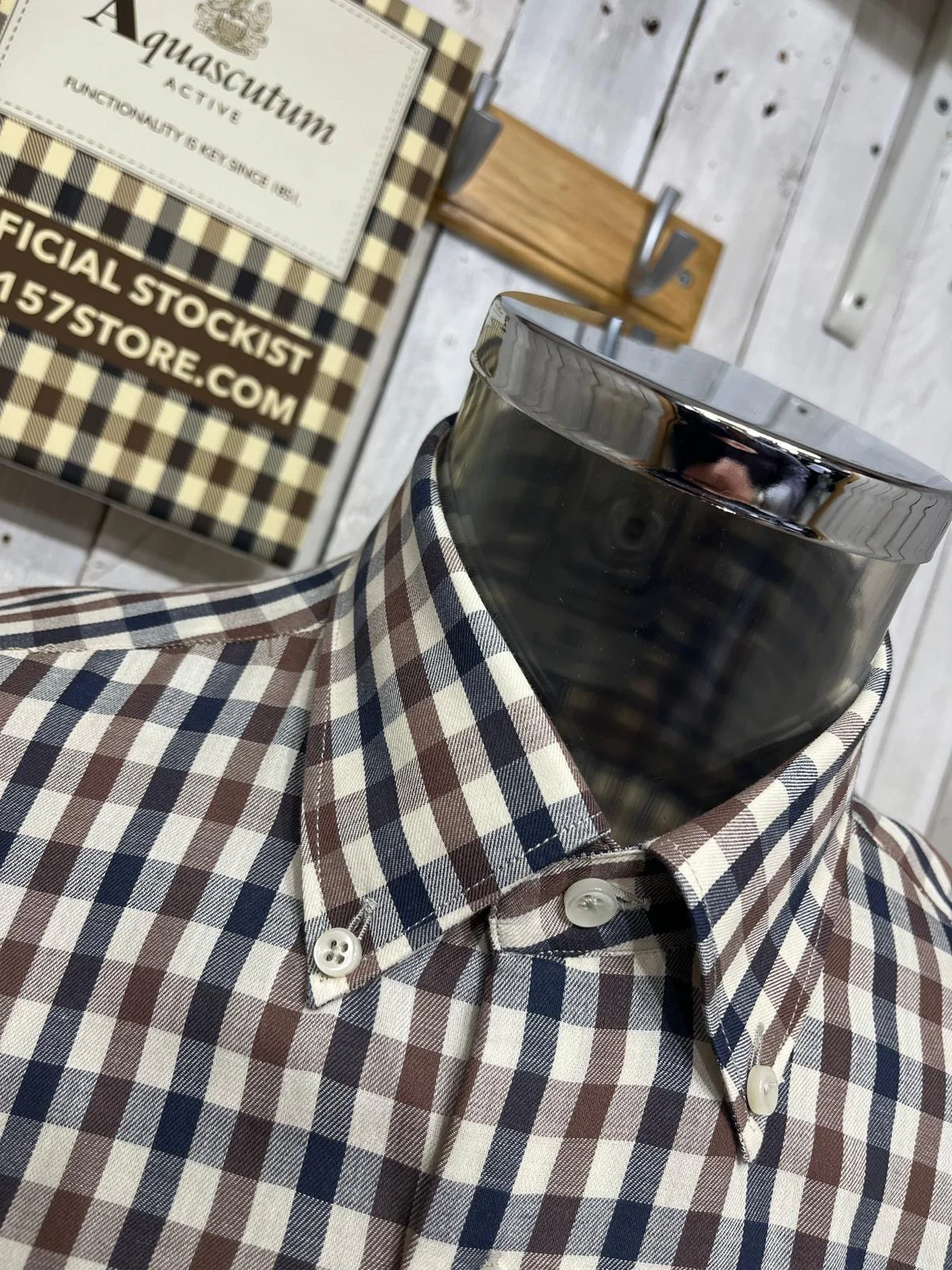 Aquascutum Club Check Shirt - Limited Edition - Image 5