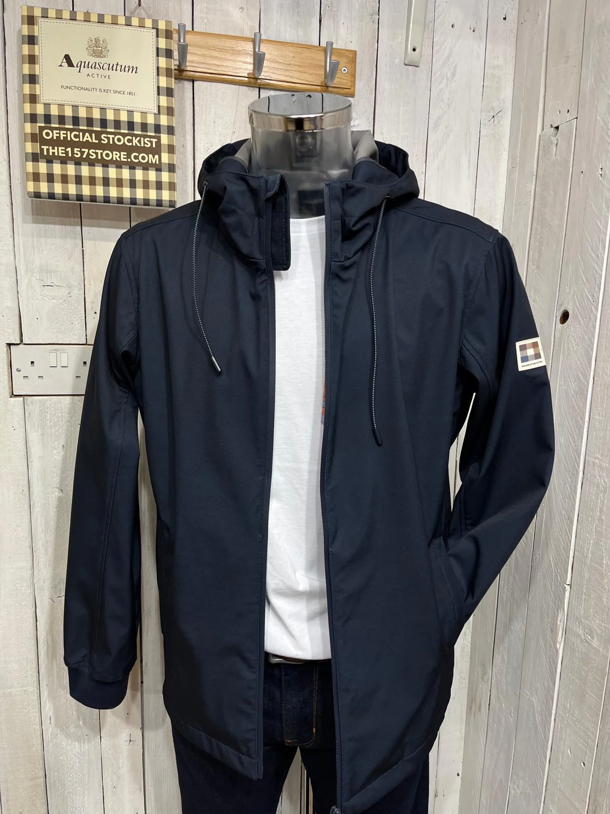 Aquascutum Hybrid Shell Jacket - Navy - LIMITED EDITION