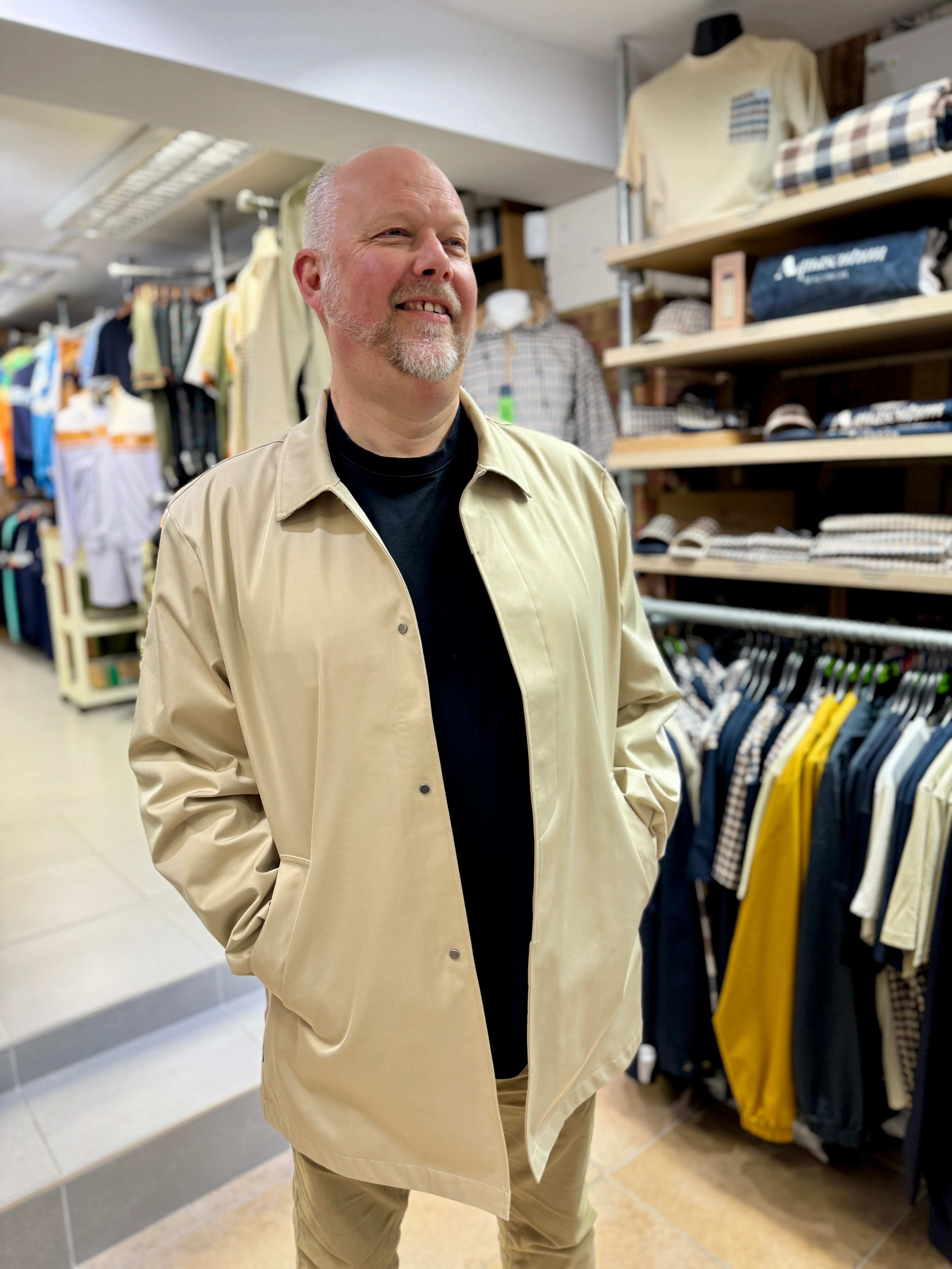 Aquascutum Iconic Caban Mac - Beige - "Just a different class". - Image 7