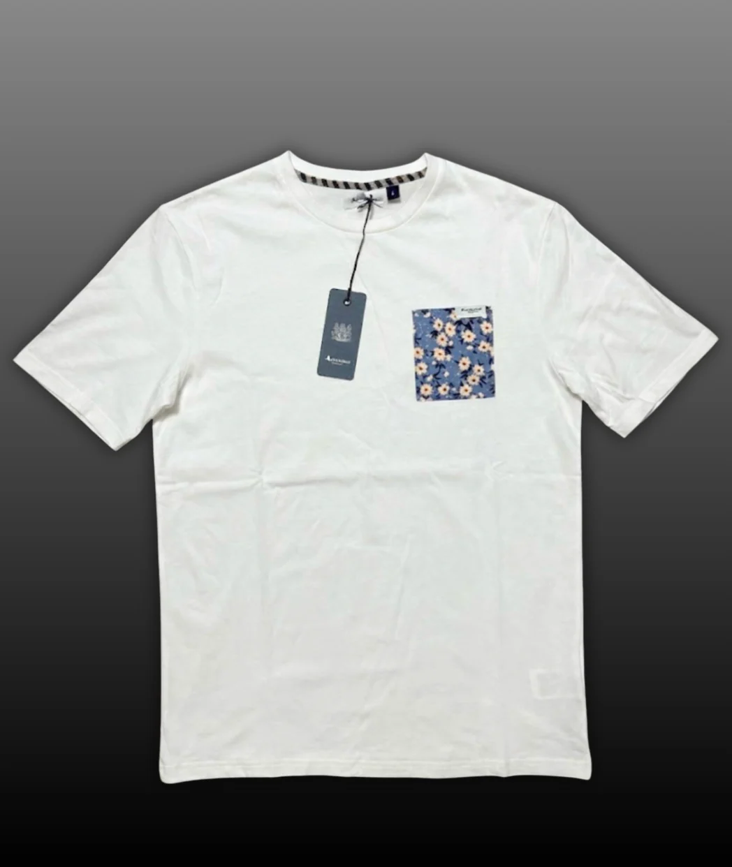 Aquascutum Liberty Pocket T-Shirt - Optical White - Sale Vault