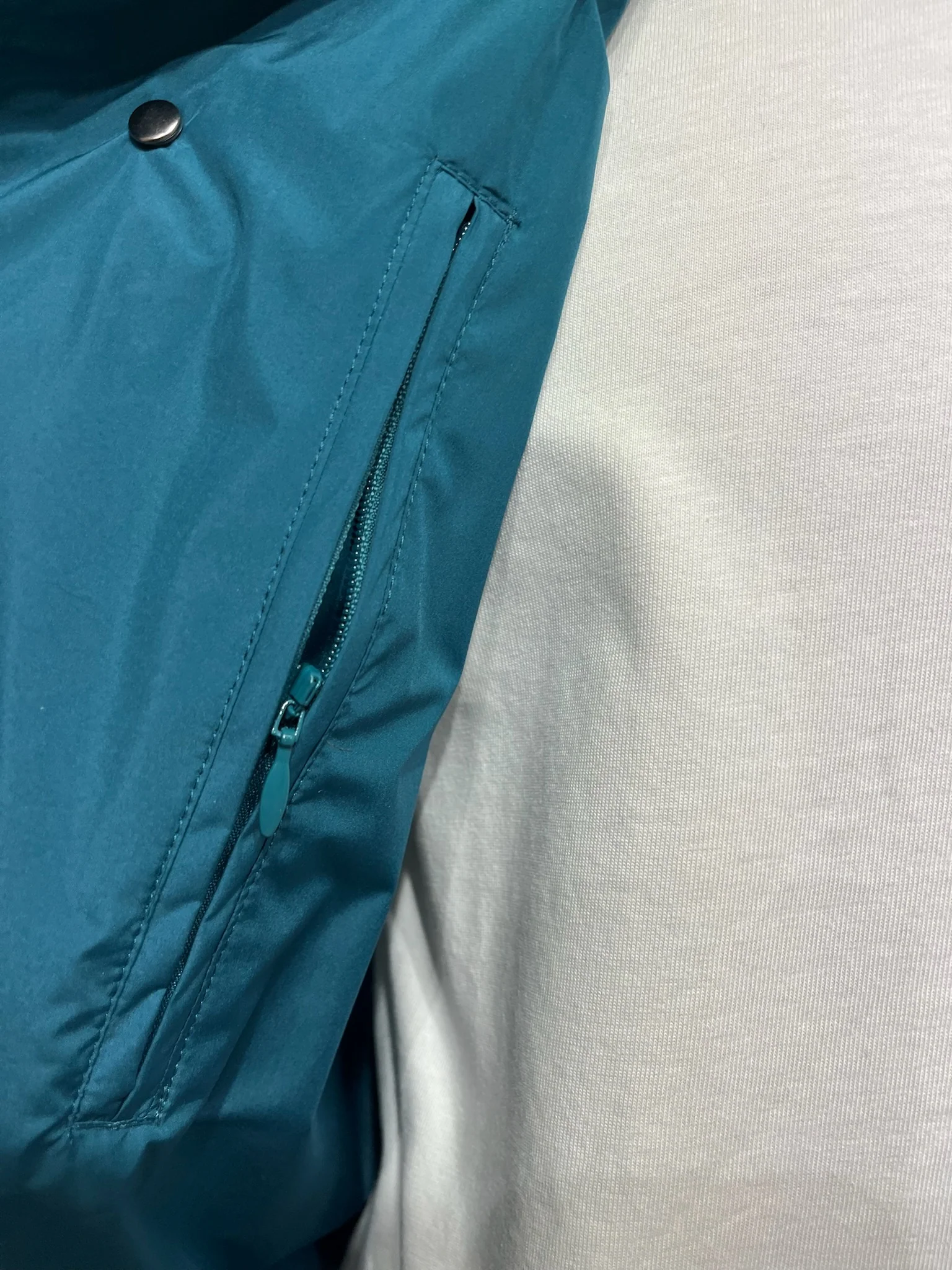 Aquascutum Pack-Away Hood Trench - Petroleum - Image 5