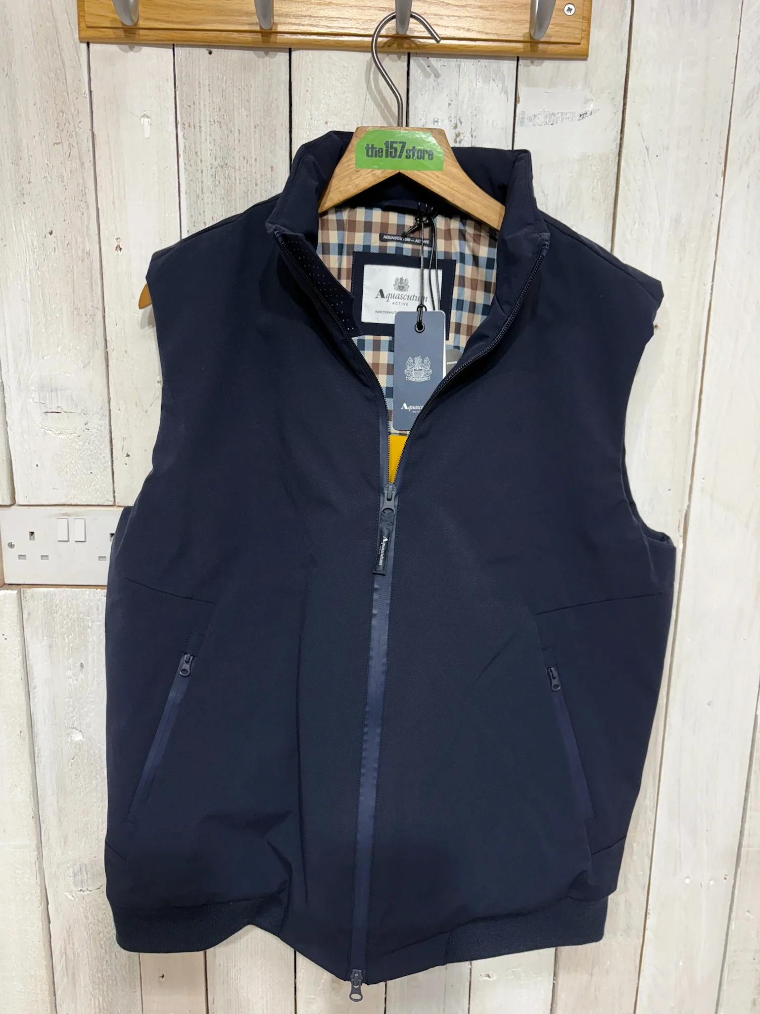 Aquascutum Shell Active Primaloft Vest - Navy
