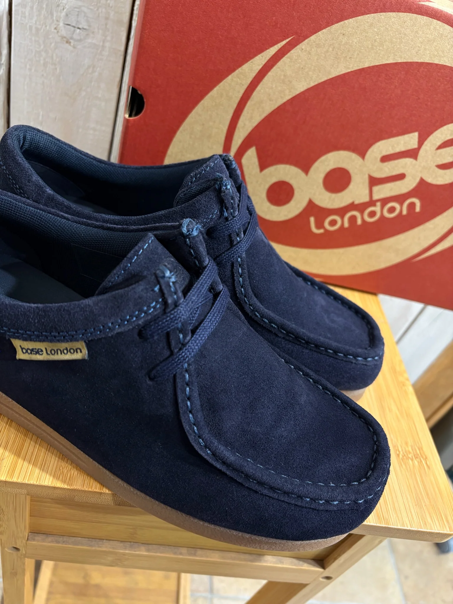 Base London - The Original Pastie Shoe - Koko Navy - Image 3