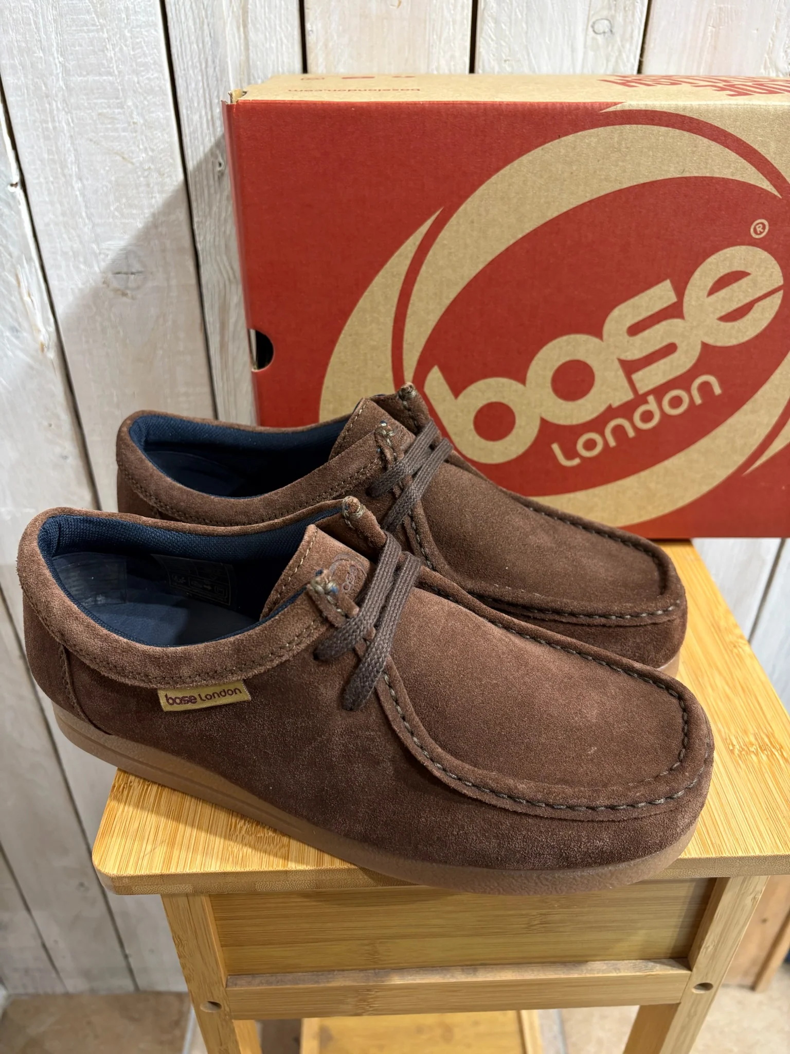 Base London - The Original Pastie Shoe - Koko Suede Brown - Image 2