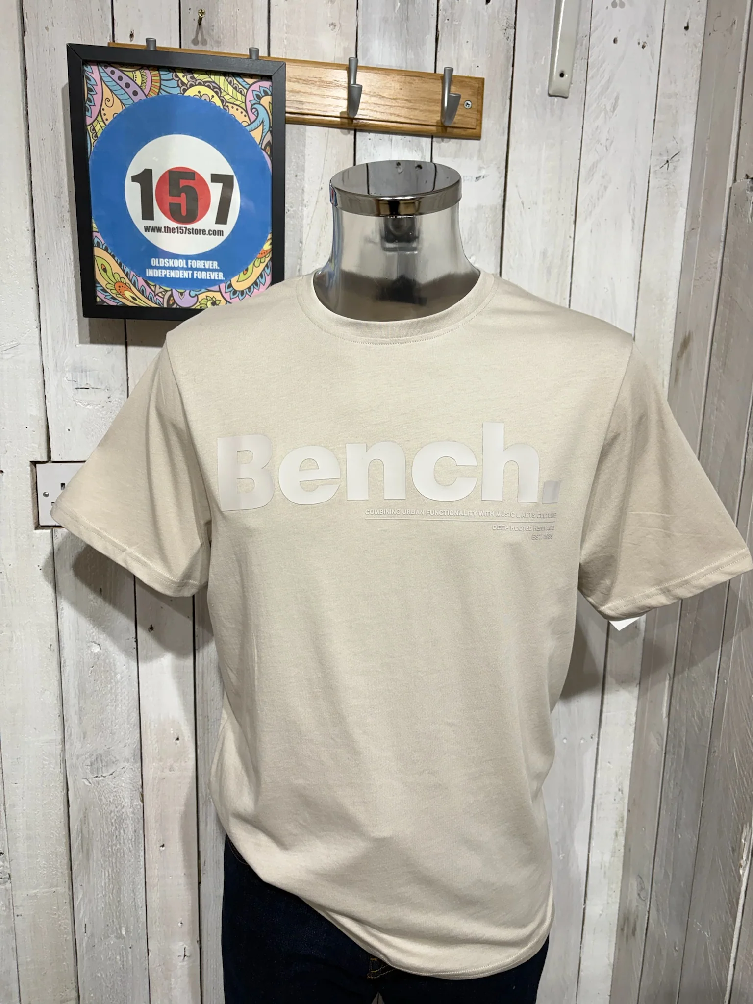 Bench Stasso Culture Tee - Stone Grey