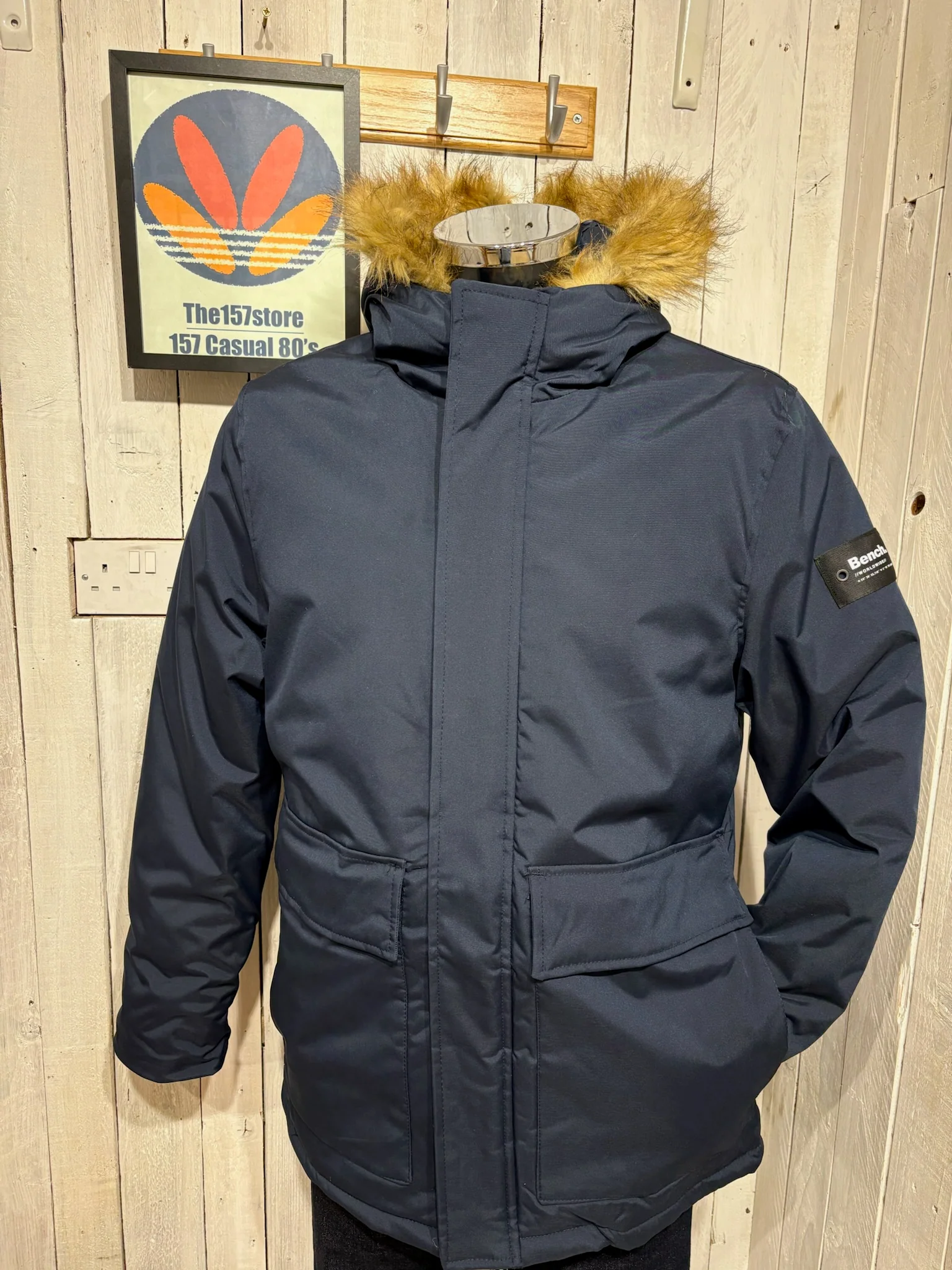 Bench Storm Parka - Dark Navy - Image 4