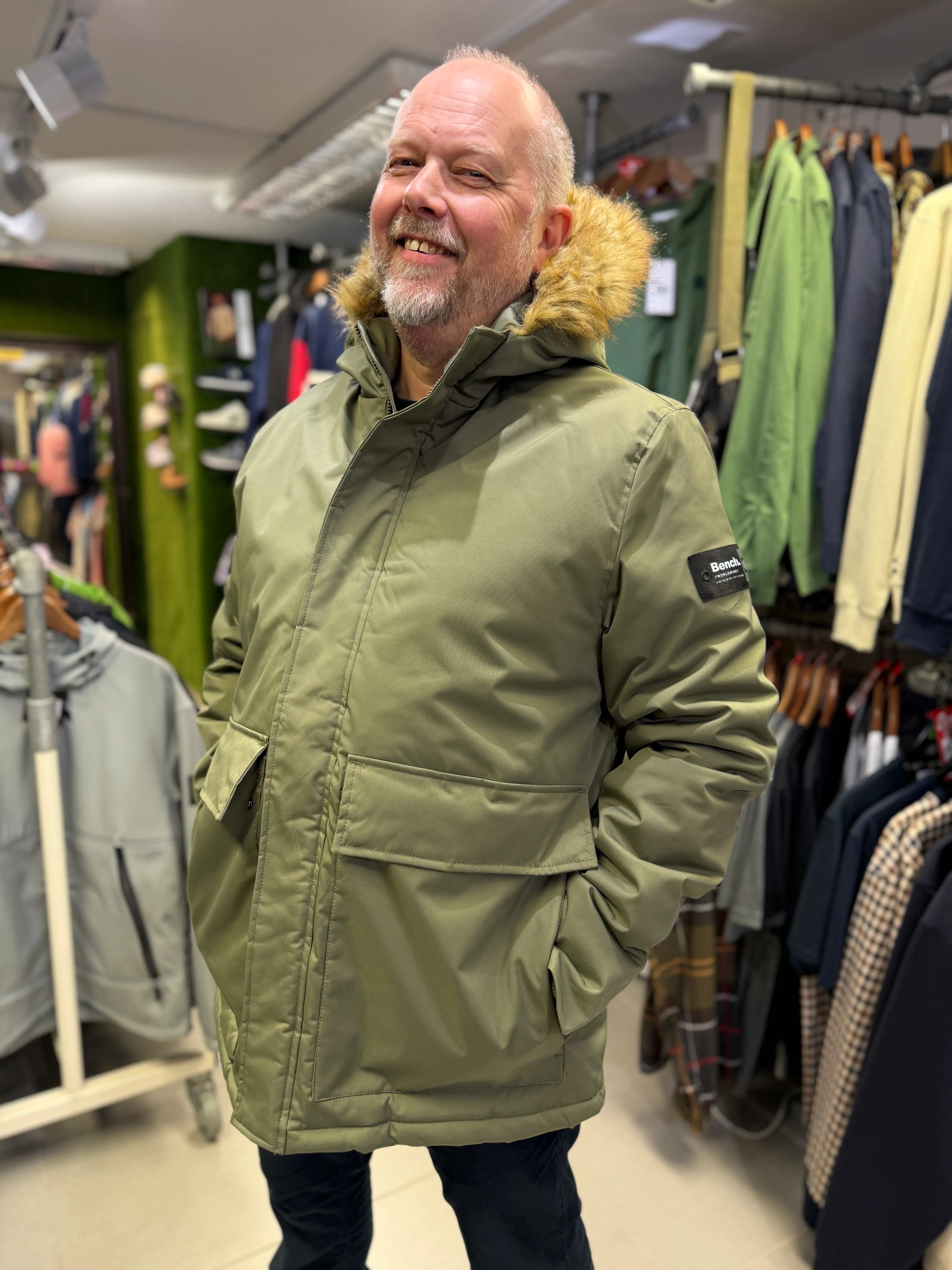 Bench Storm Parka - Khaki