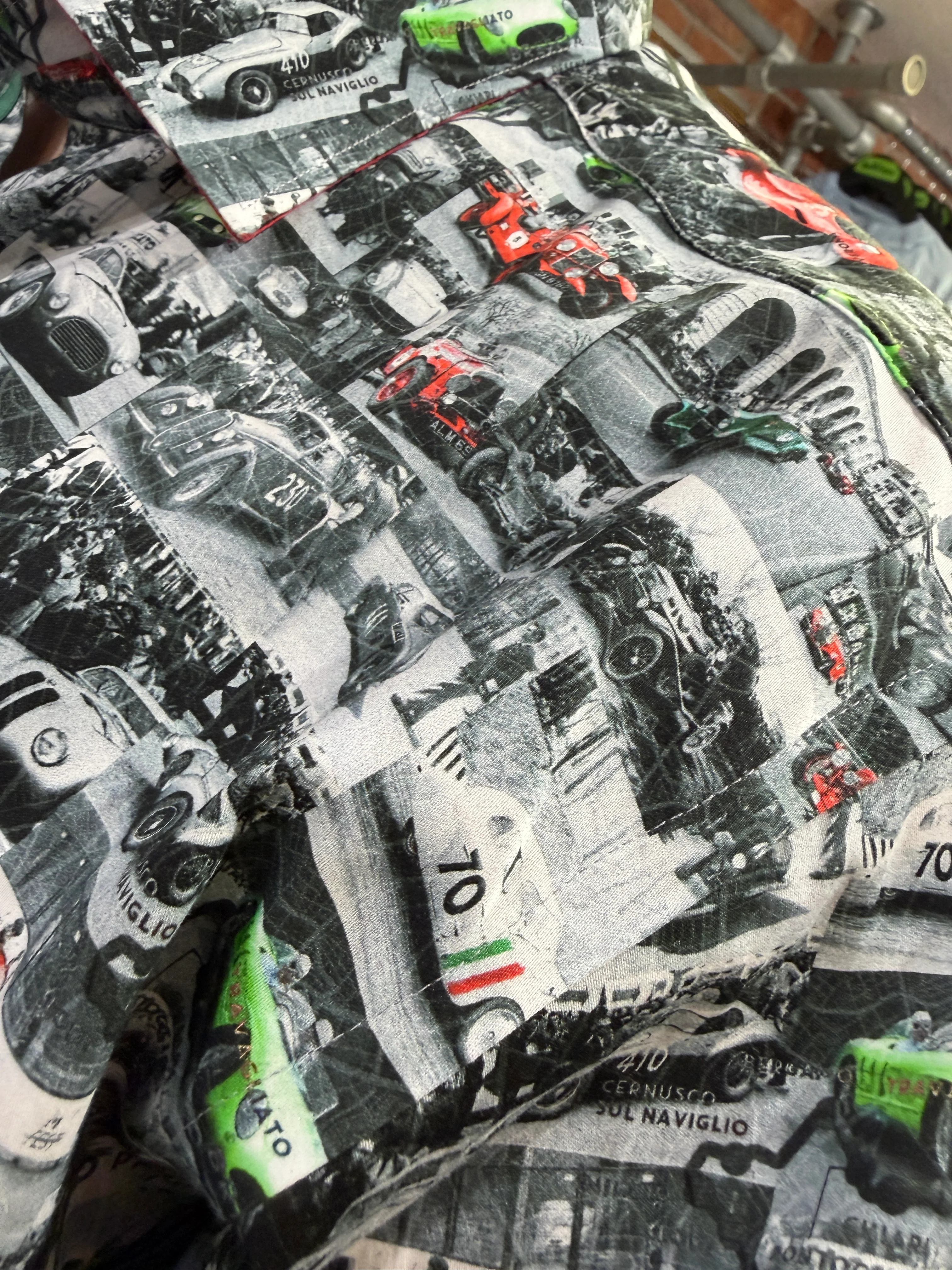 Claudio Lugli Mille Miglia Shirt - Grey 8060 - LIMITED EDITION - Image 3