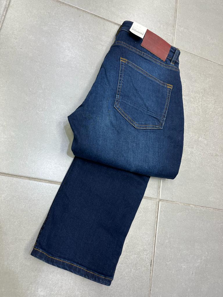 Clearance: DML Rinse Fade ( Maverick )Jeans - Slim Straight Fit - Image 2