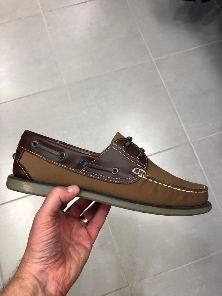 DEK Leather Boat Shoes - Nubuck / Brown - Image 4