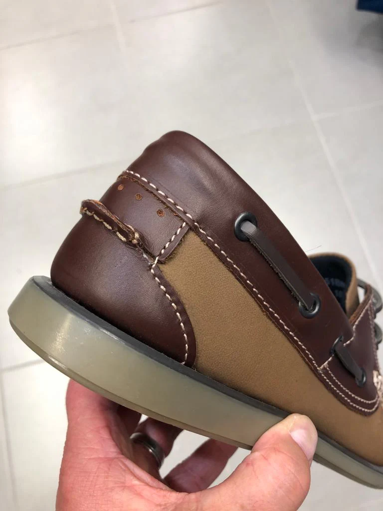 DEK Leather Boat Shoes - Nubuck / Brown - Image 5