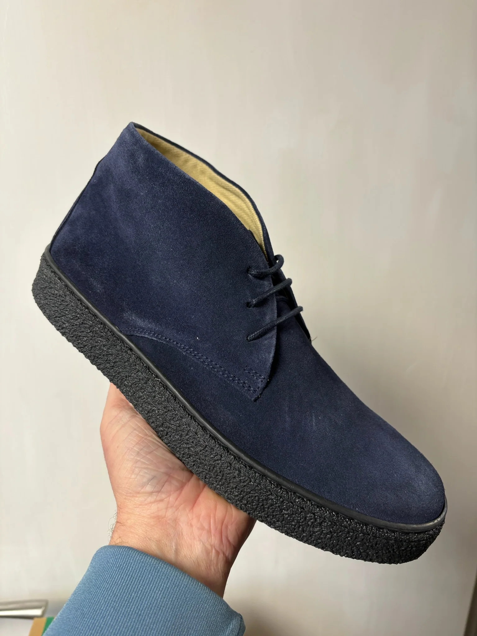 Delicious Junction Bullitt Chukka Boots - Navy