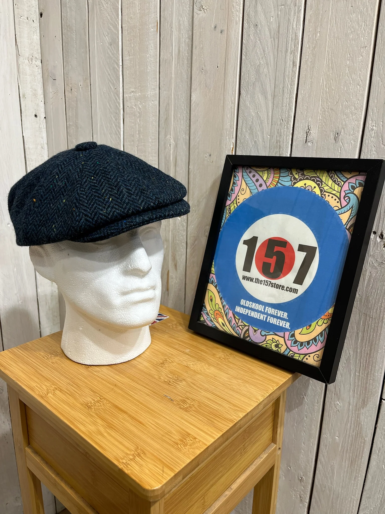 Eastside Charlton Panel Baker Cap - Navy - Image 2