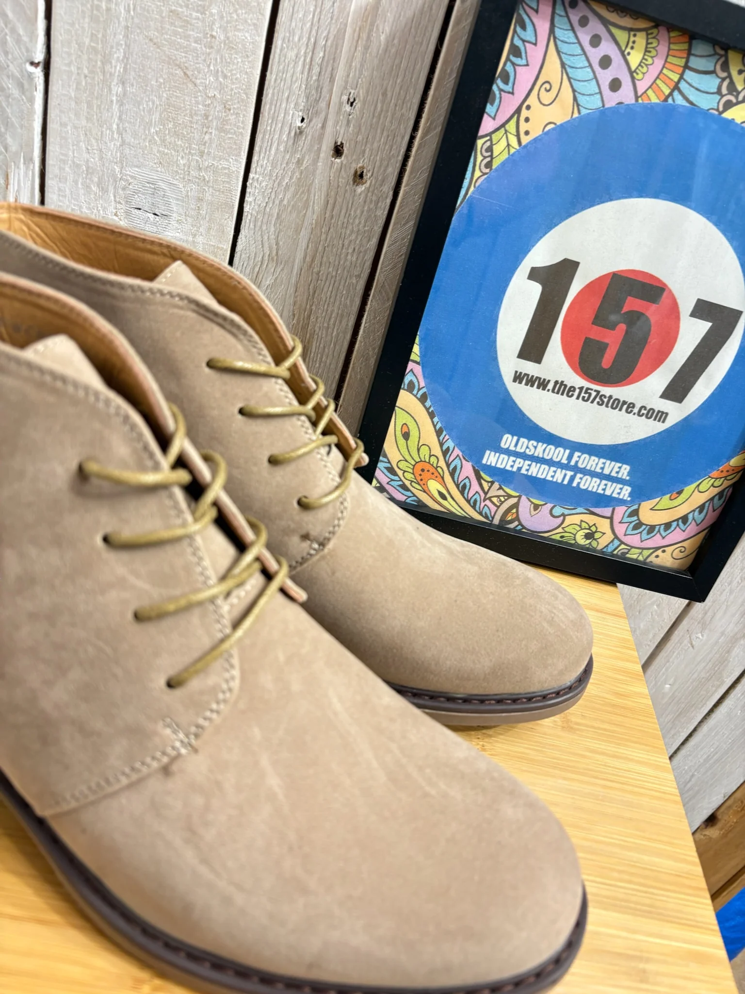 Eastside Oakstone Desert Boots - Stone