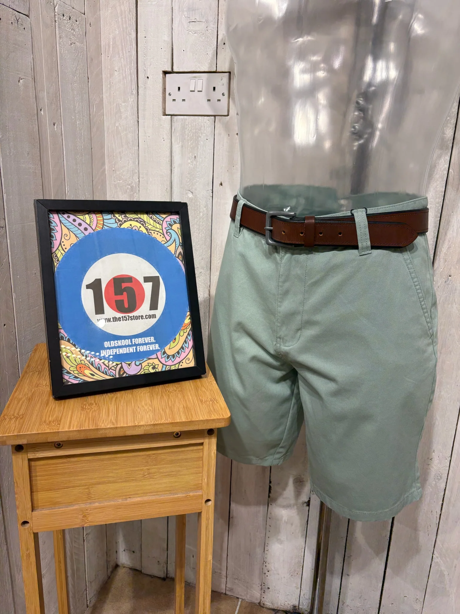 Eastside Tokyo Massi Chino Shorts - Jadeite