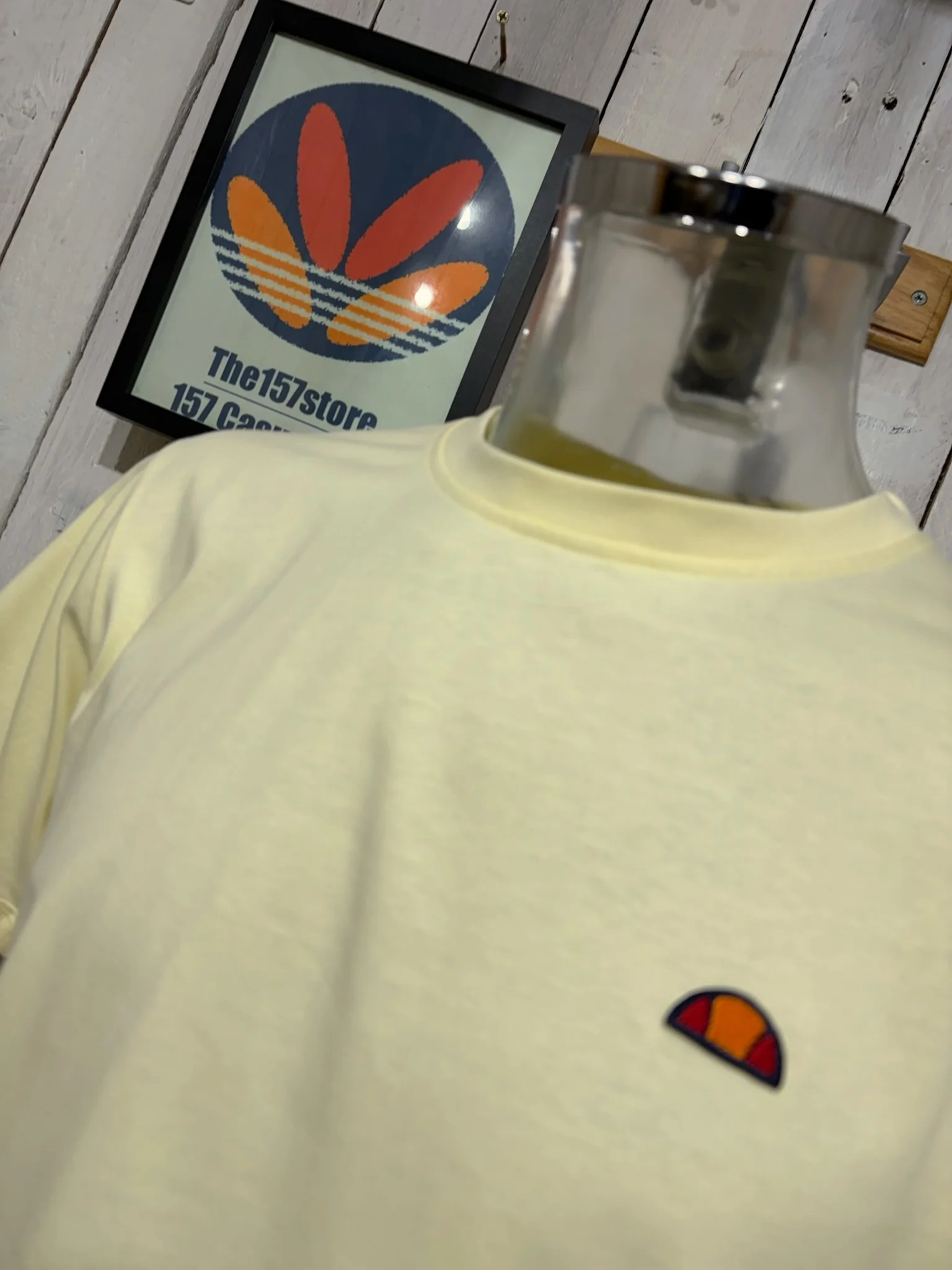 Ellesse Cassica Tee - Light Yellow - Image 2