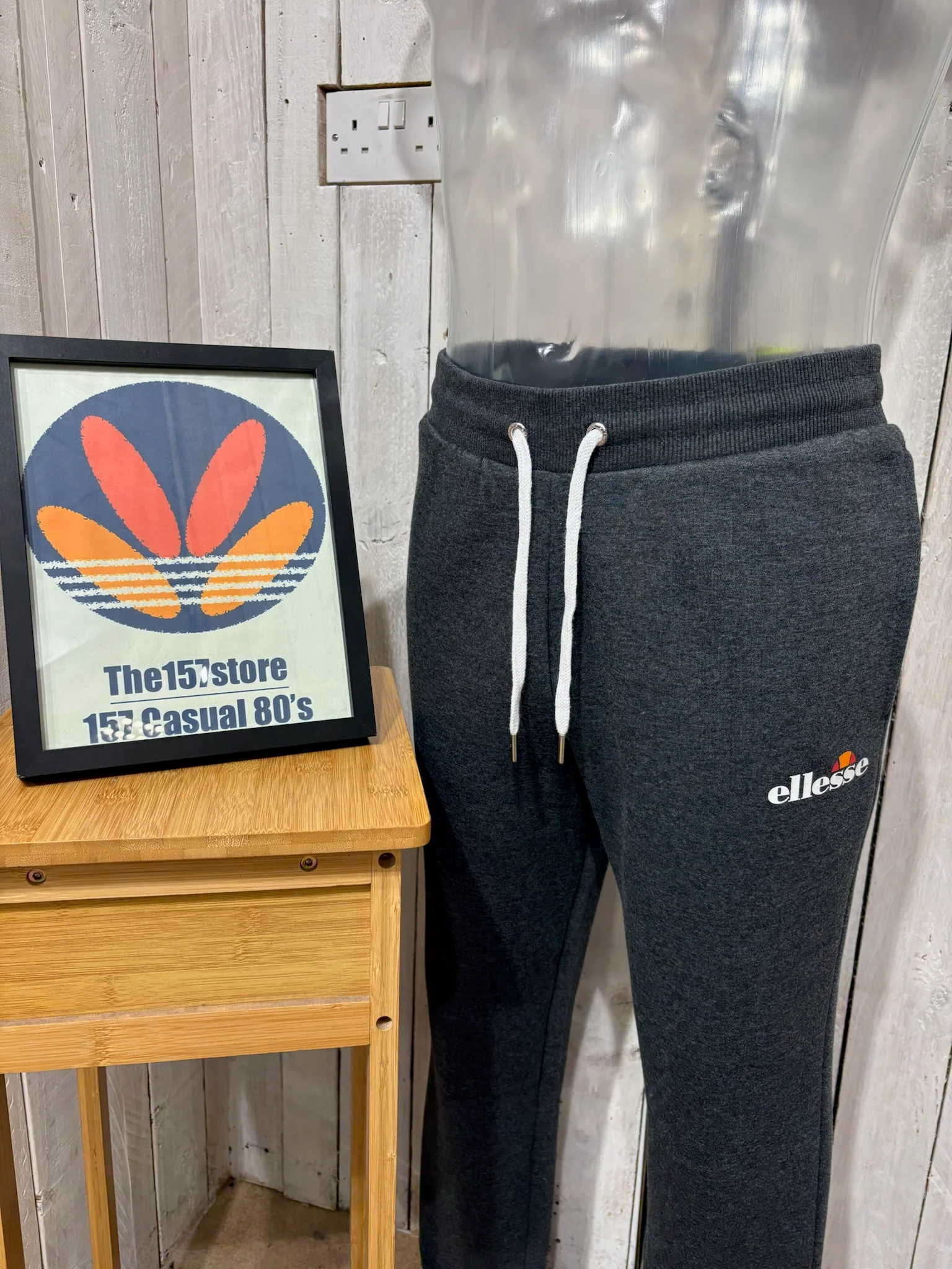 Ellesse Jog Bottoms - Dark Grey