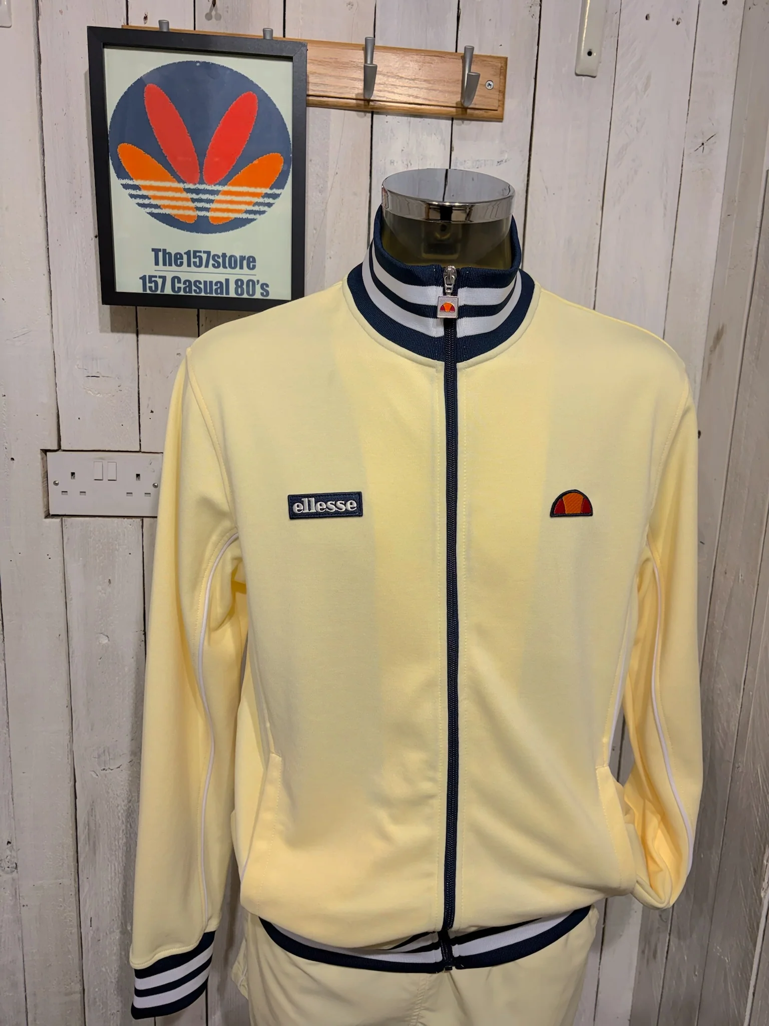 Ellesse Milan Track Top - Light Yellow