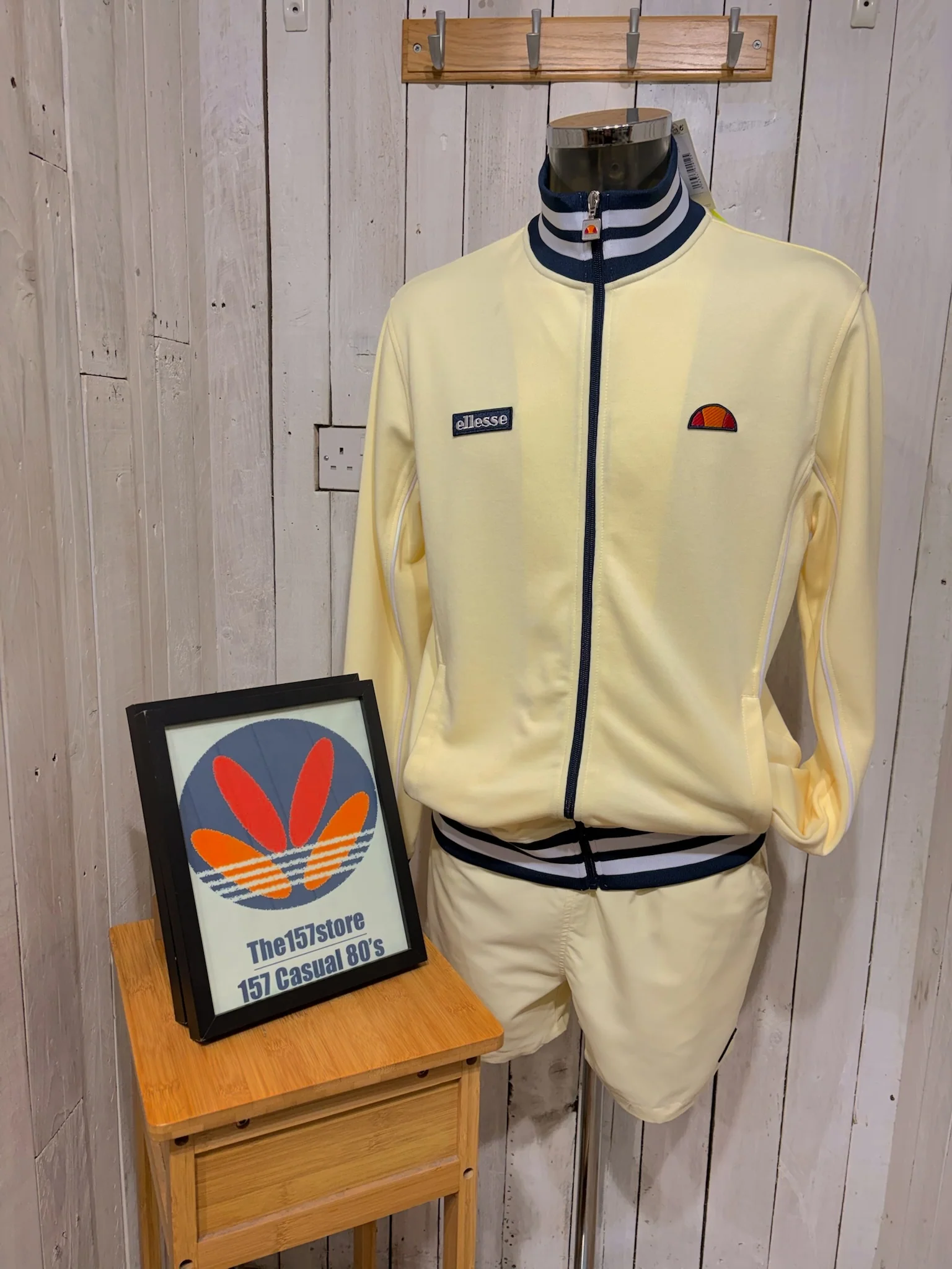 Ellesse Milan Track Top - Light Yellow - Image 3