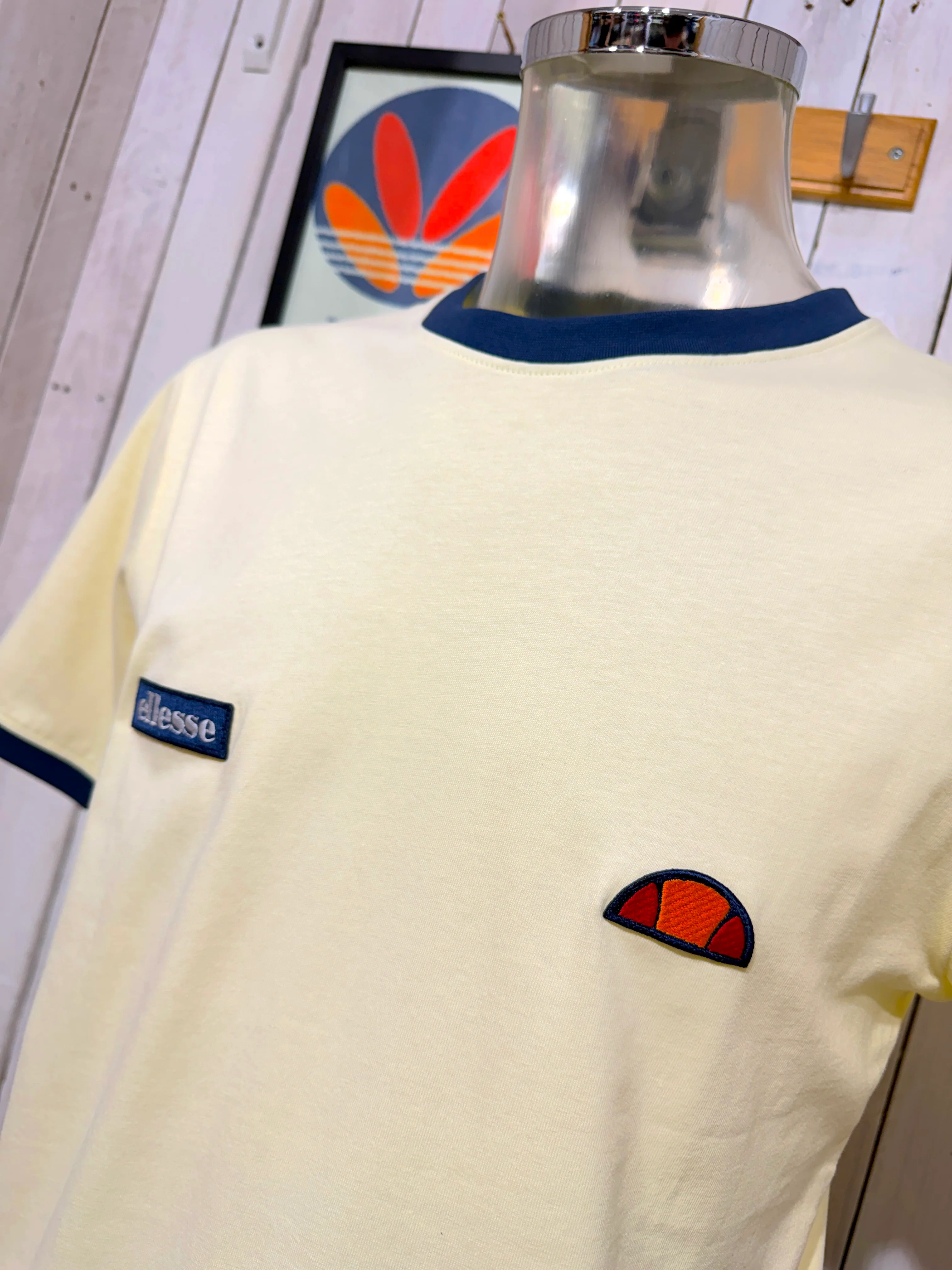 Ellesse Ringetto Tee - Light Yellow - Image 2