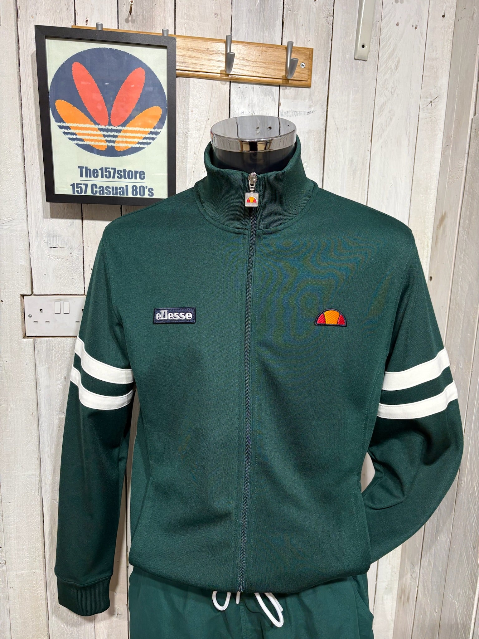 Ellesse Roma Track Top - Dark Green