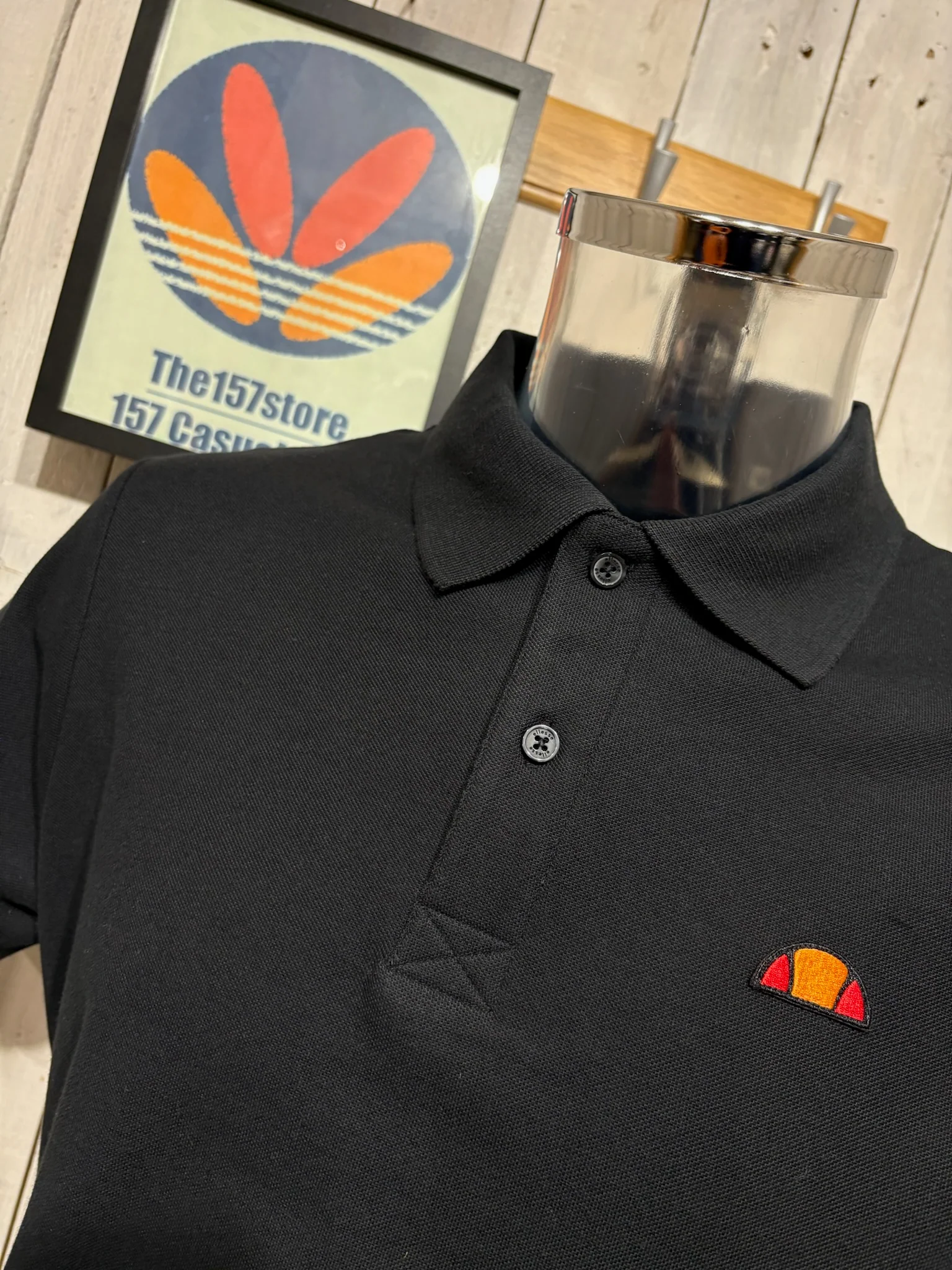 Ellesse Semi Palla Polo - Black - Image 2