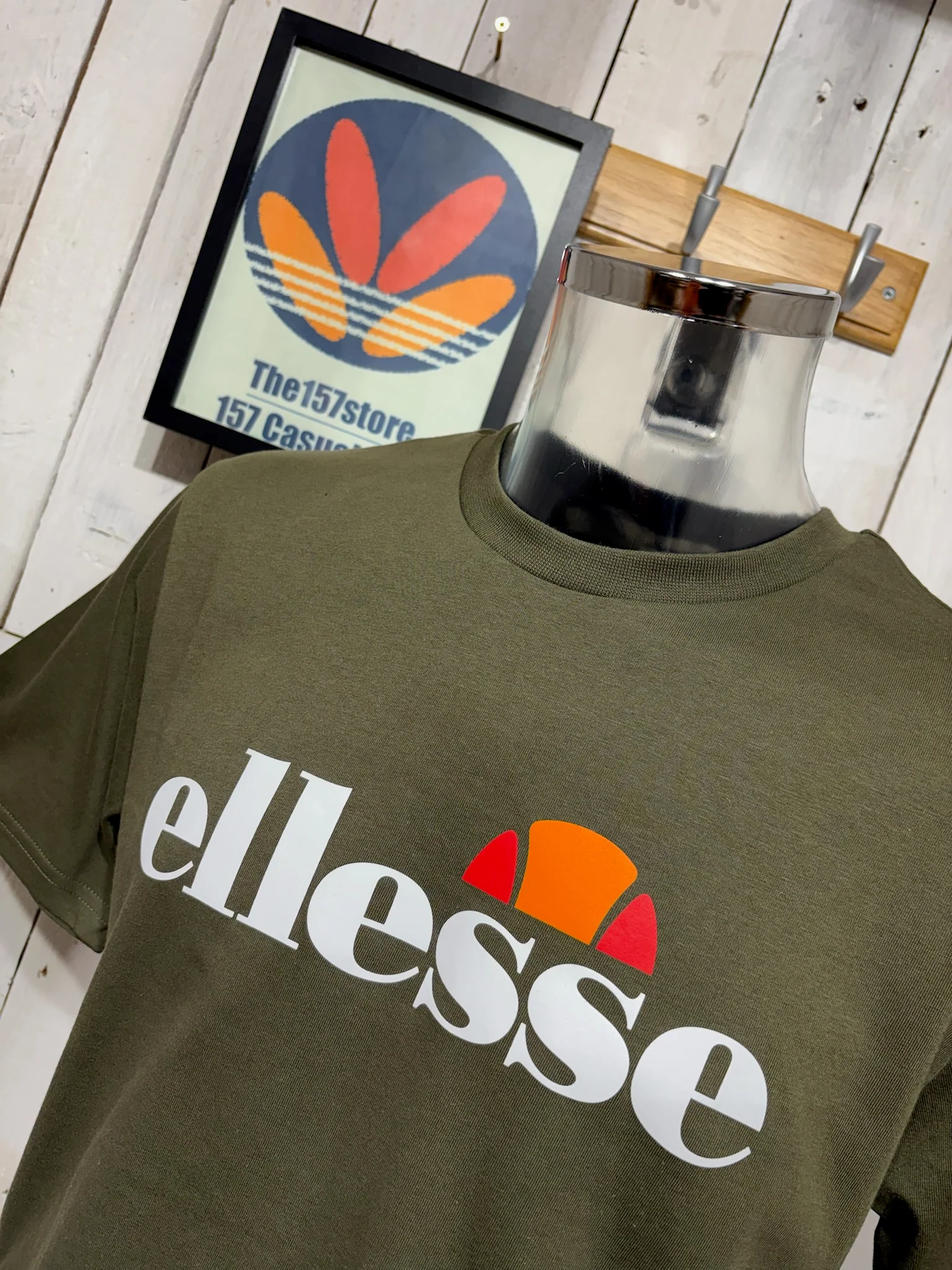 Ellesse Tewsbury Tee - Khaki - Image 2