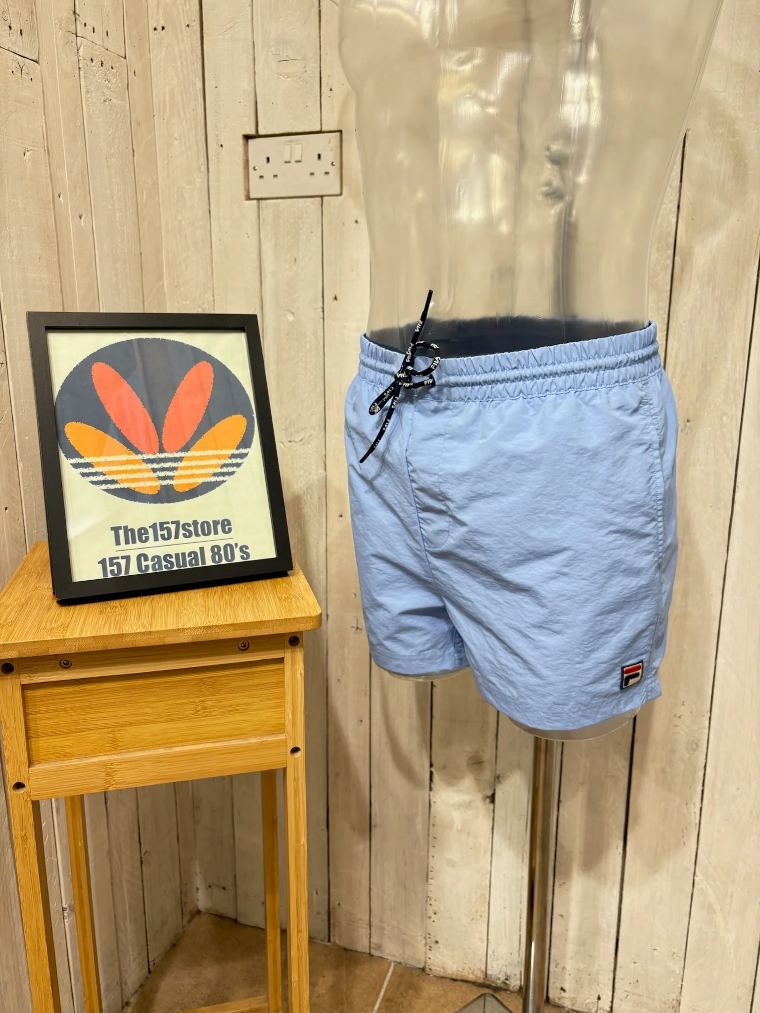 FILA Vintage Artoni Swim Shorts - Vista Blue