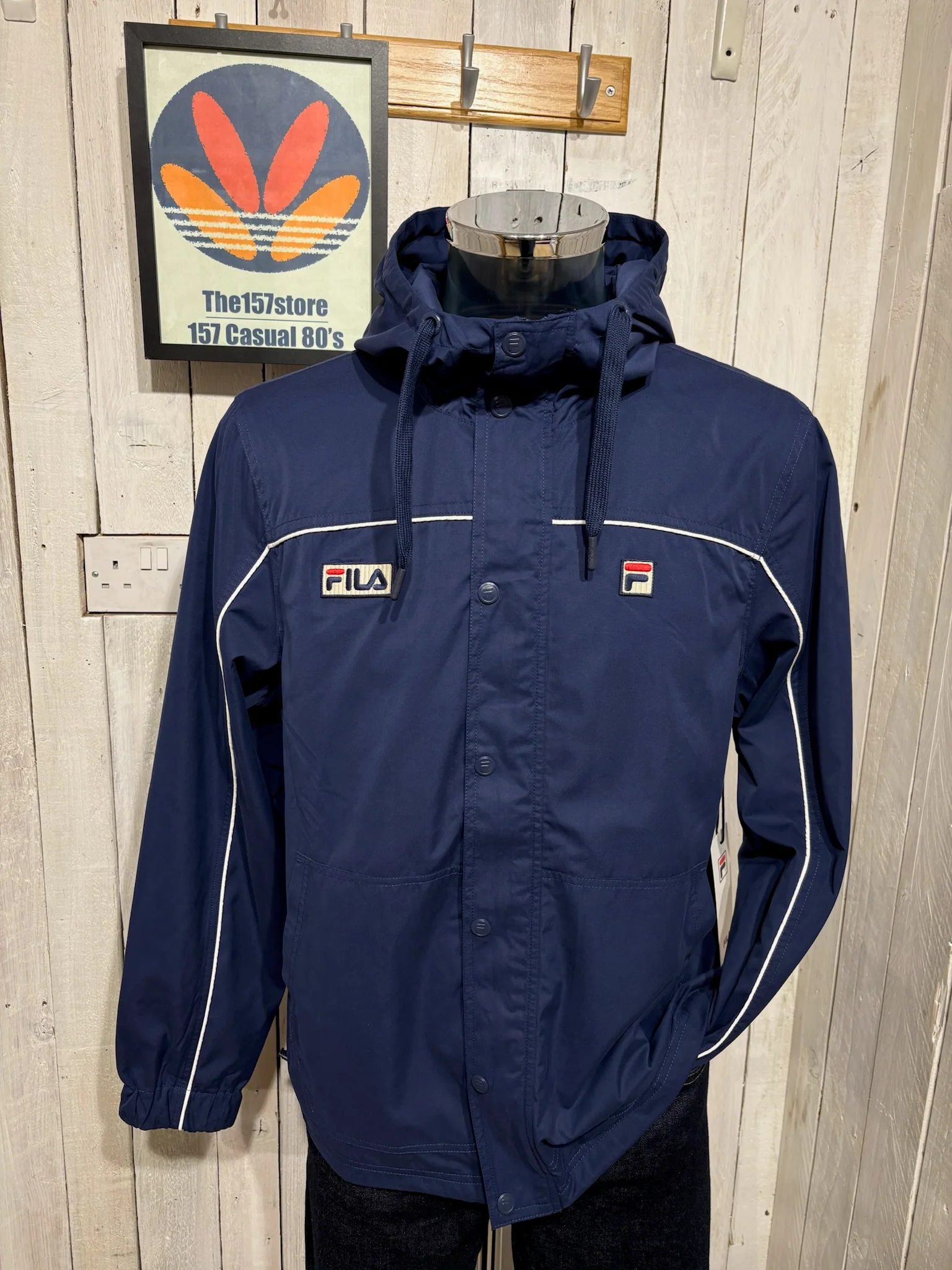 Fila Vintage Gino 90s Touchline Jacket - Fila Navy