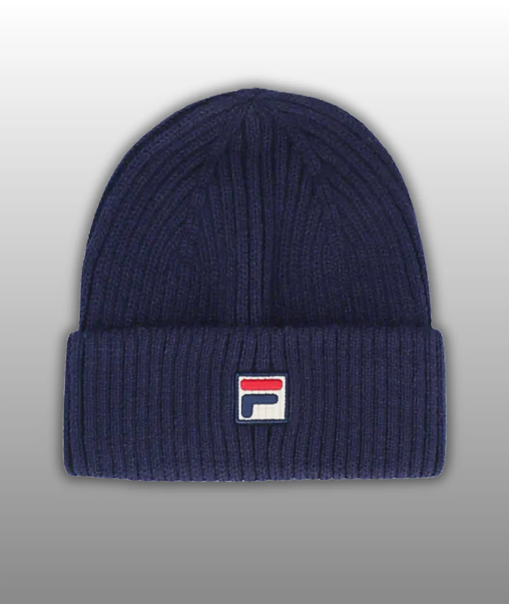 Fila Vintage Ricco Ribbed Beanie - Fila Navy