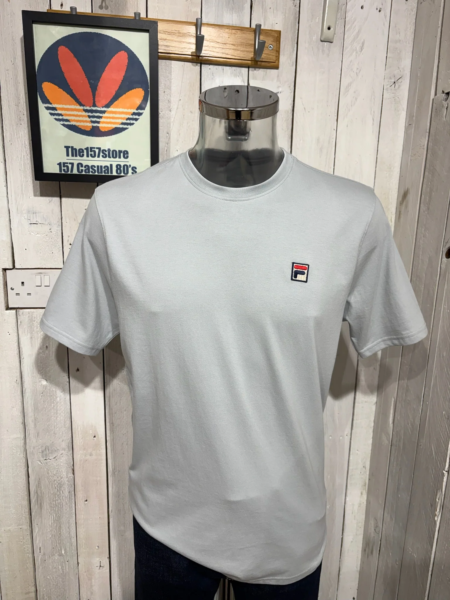 Fila Vintage Sunny 2 Tee - High Rise Grey