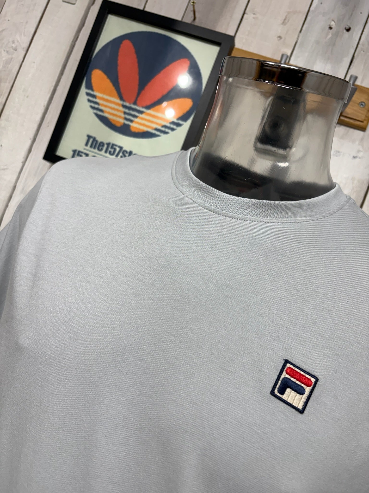 Fila Vintage Sunny 2 Tee - High Rise Grey - Image 2