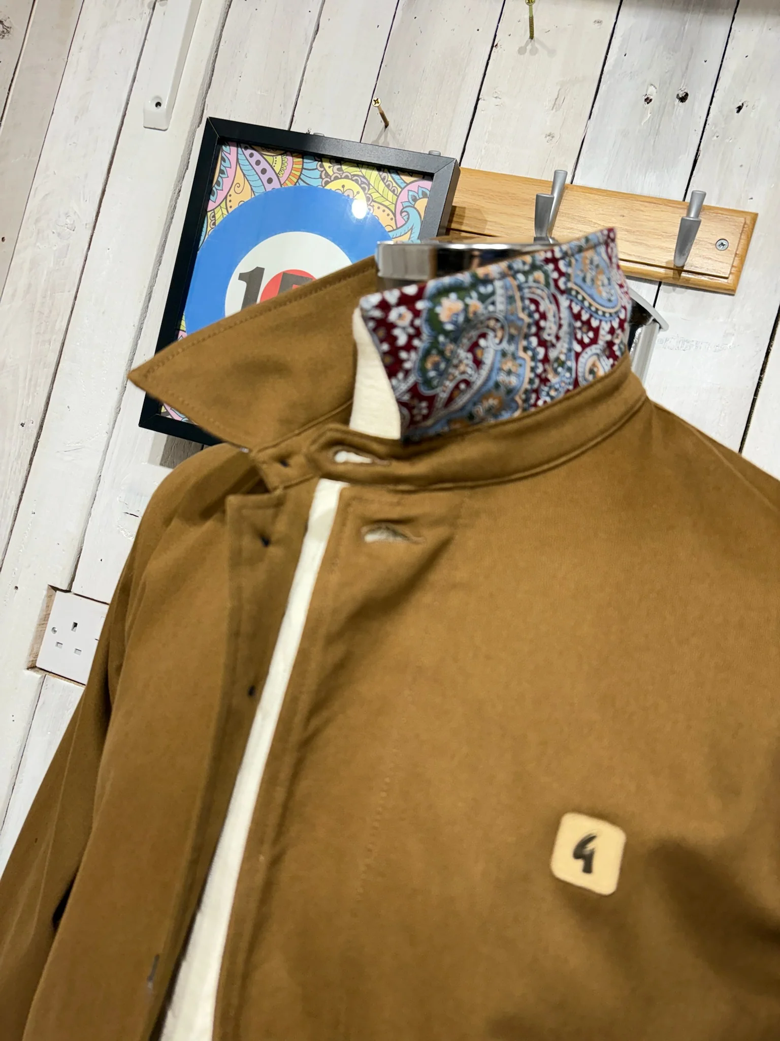 Gabicci '100 Club' Houghton Overcoat - Nutmeg (157 Exclusive) - Image 2