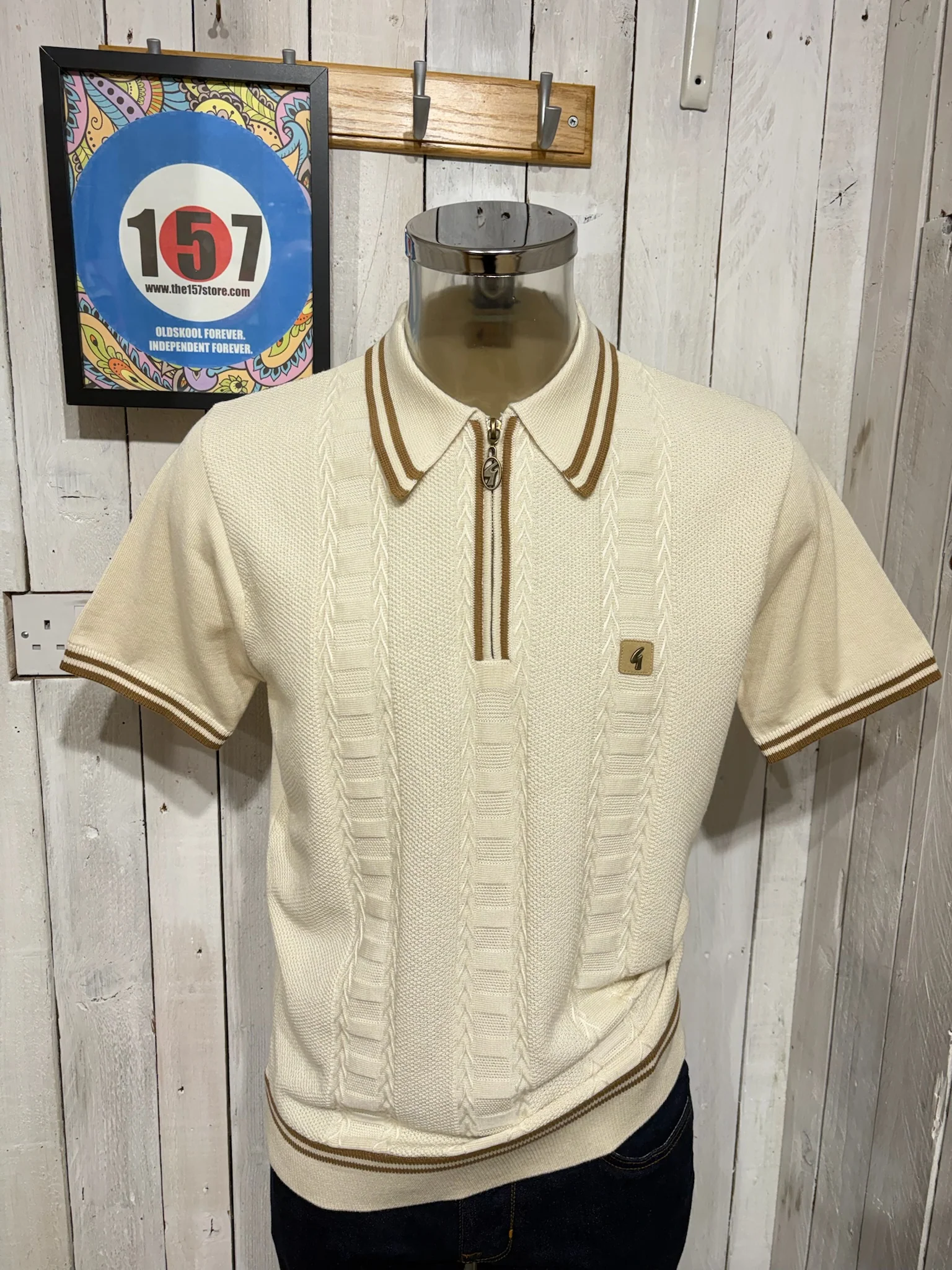 Gabicci '100 Club' Pausini Knit - Cream ( 157 EXCLUSIVE )