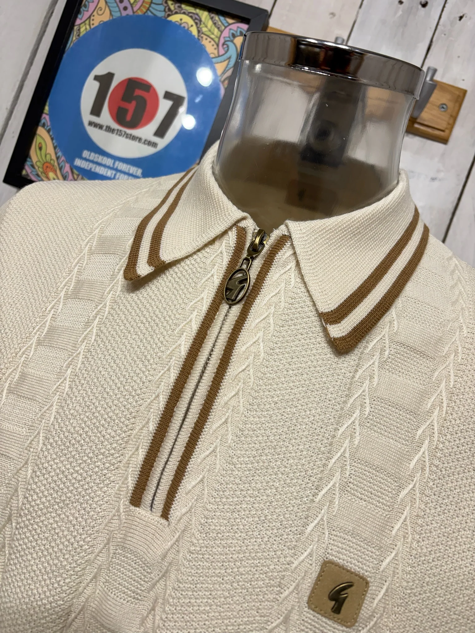 Gabicci '100 Club' Pausini Knit - Cream ( 157 EXCLUSIVE ) - Image 5