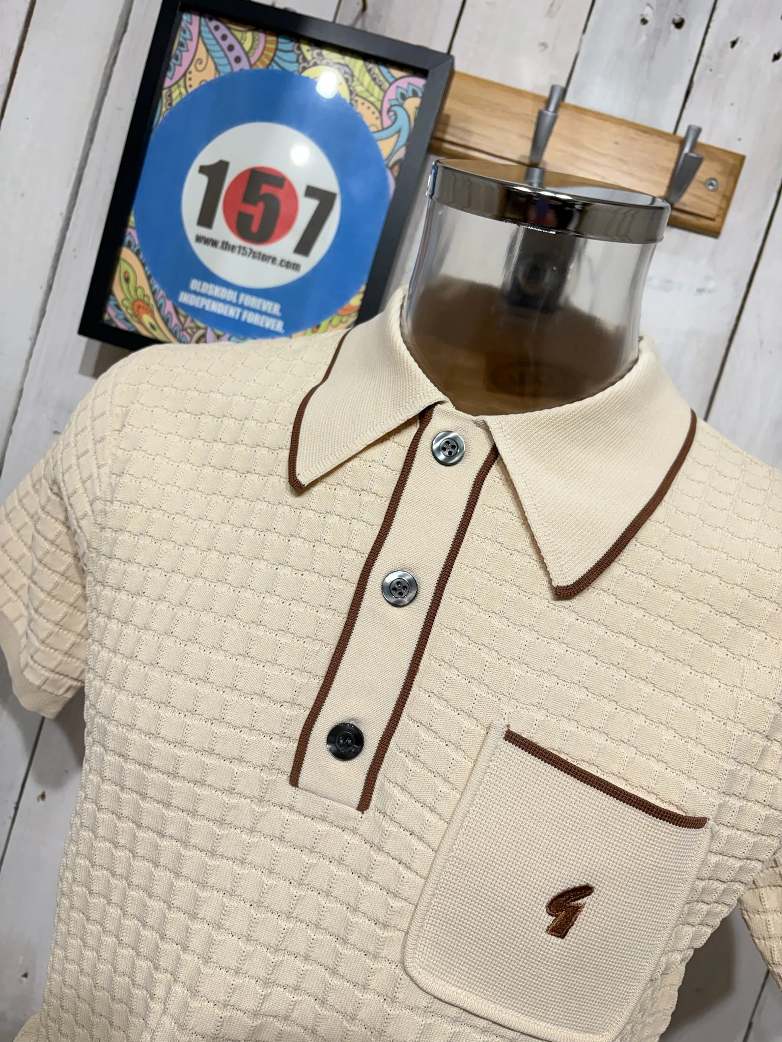 Gabicci Archive Roy 53 Knit - CREAM RE-ISSUE