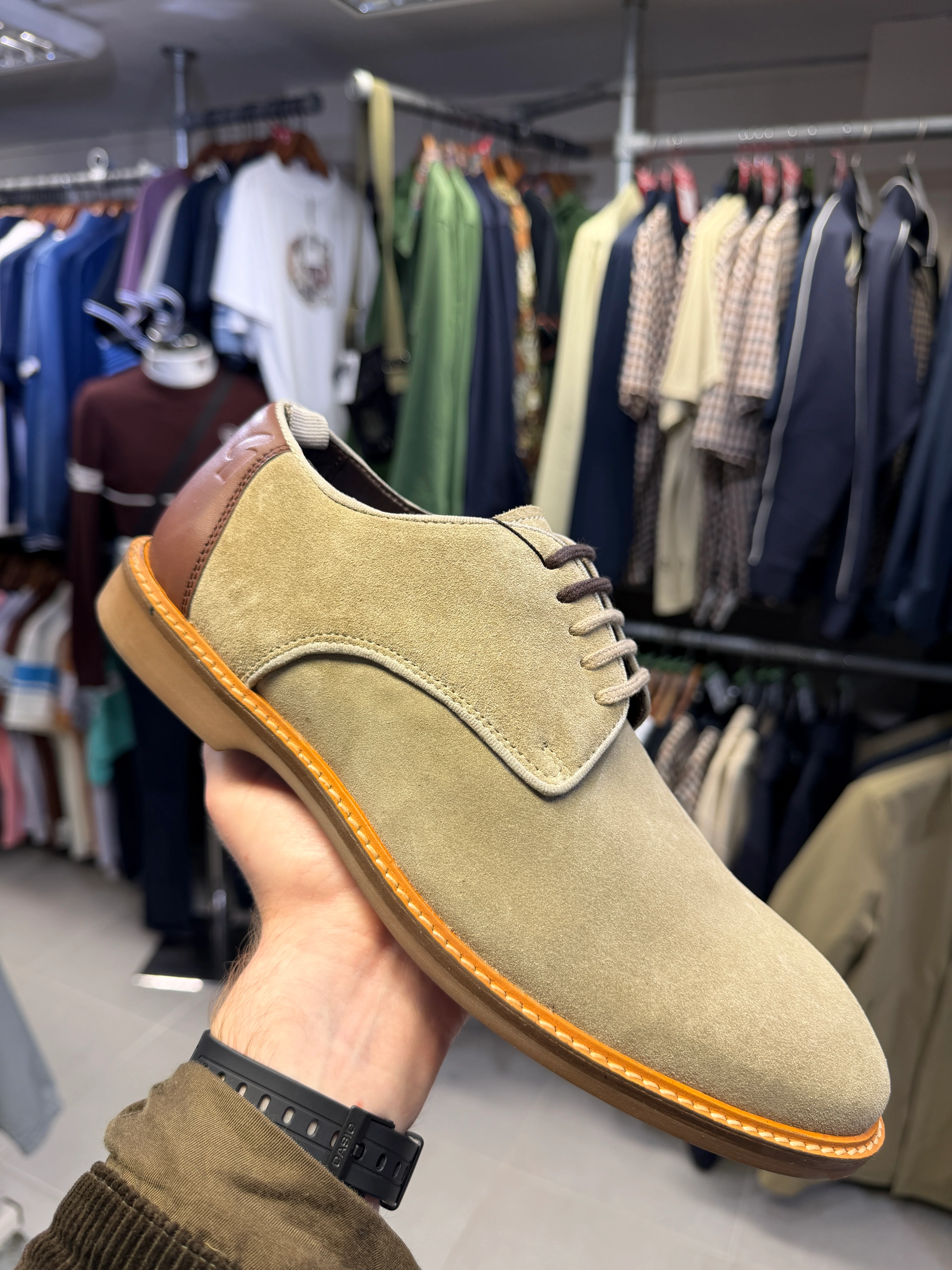 Gabicci Carnaby Shoes - Sand