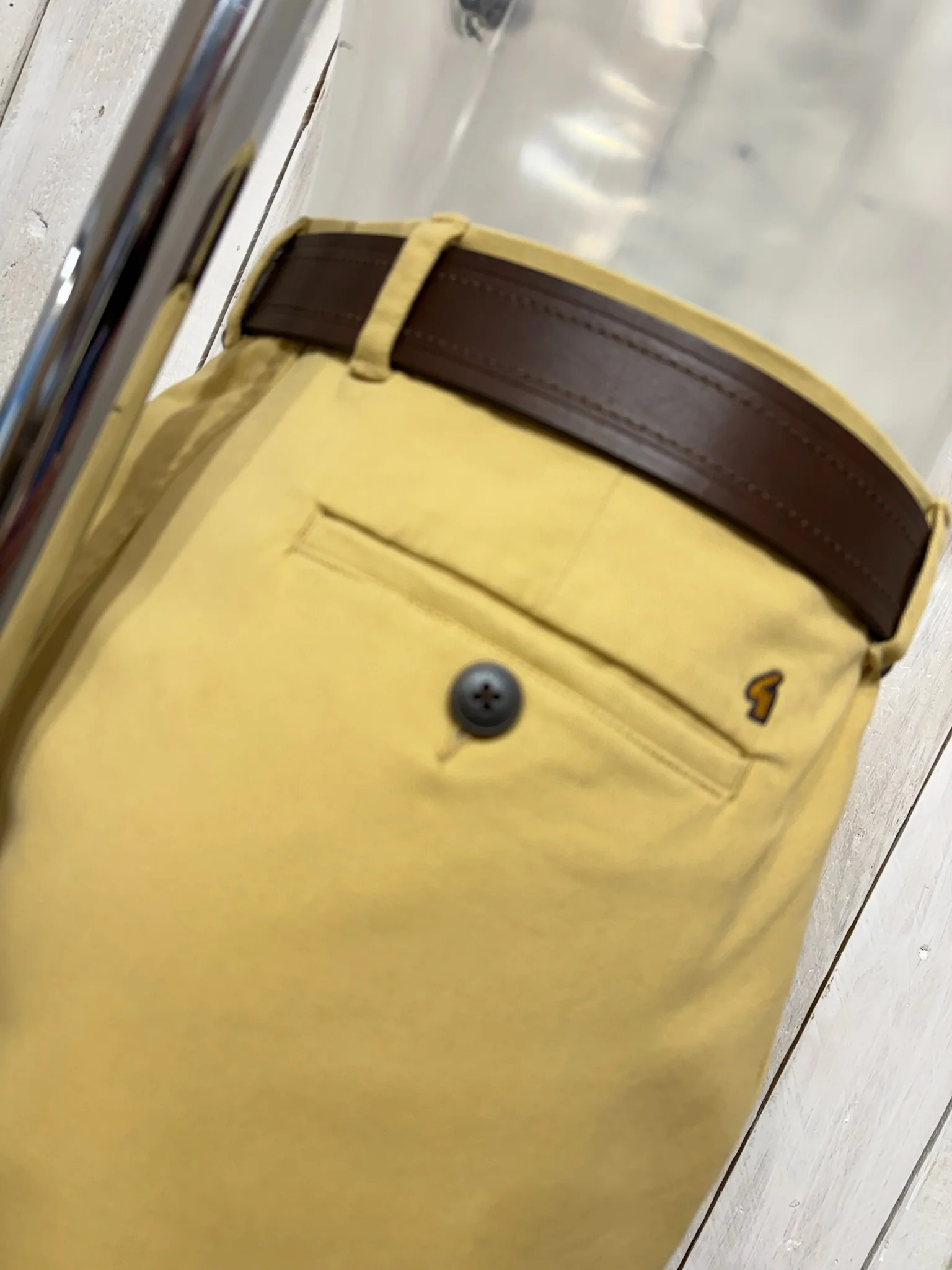 Gabicci Classic Chino Shorts 2026 - Butter (Reg Fit with Stretch) - Image 6
