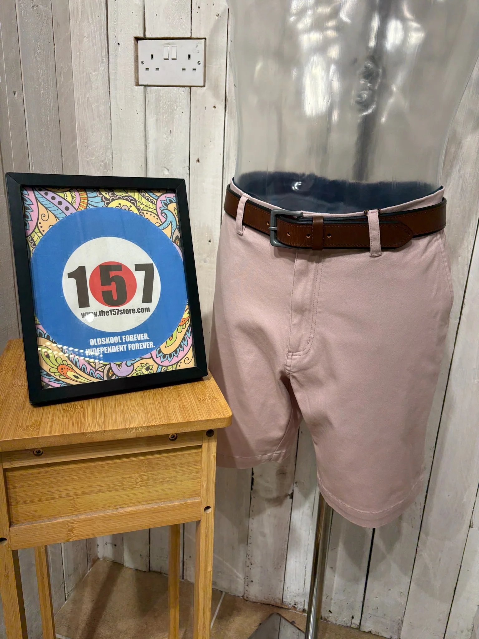Gabicci Classic Stretch Chino Shorts - Candy SS26