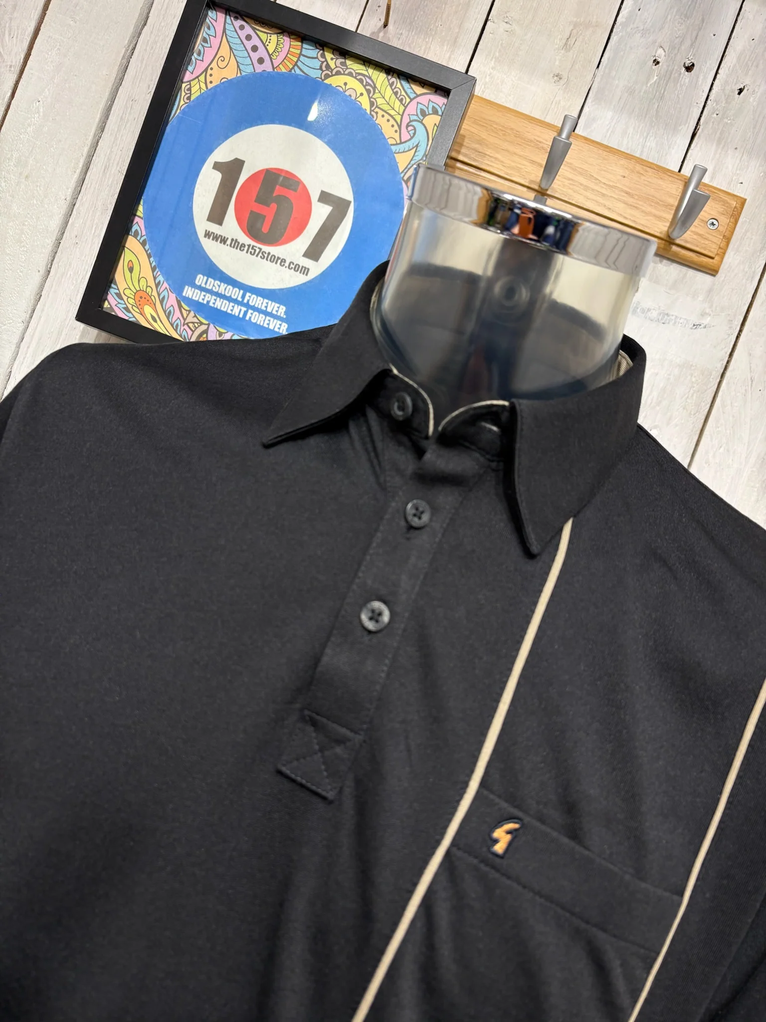Gabicci Regular Fit X02 Polo - Black - Image 2