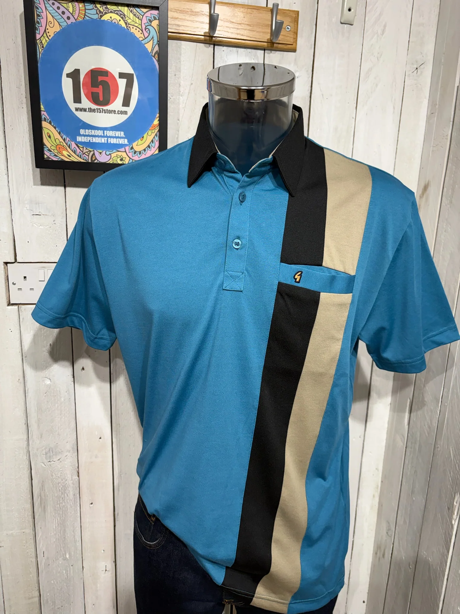 Gabicci Regular Fit X07 Polo - Teal