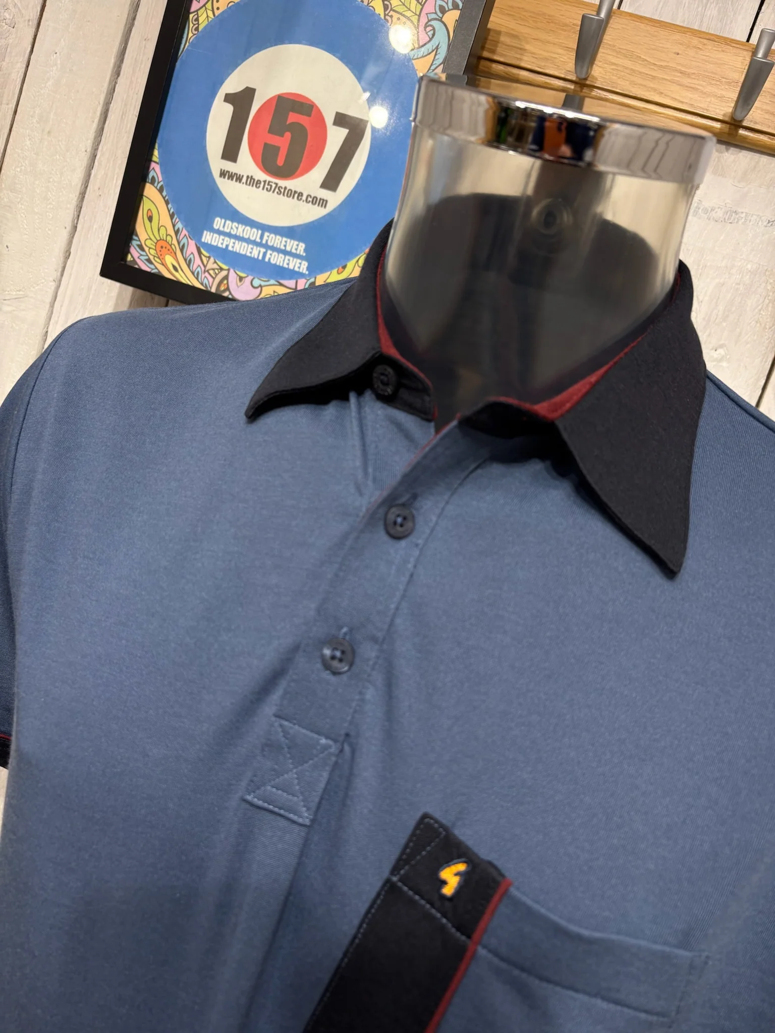 Gabicci Regular Fit X10 Polo - Atlantic - Image 2