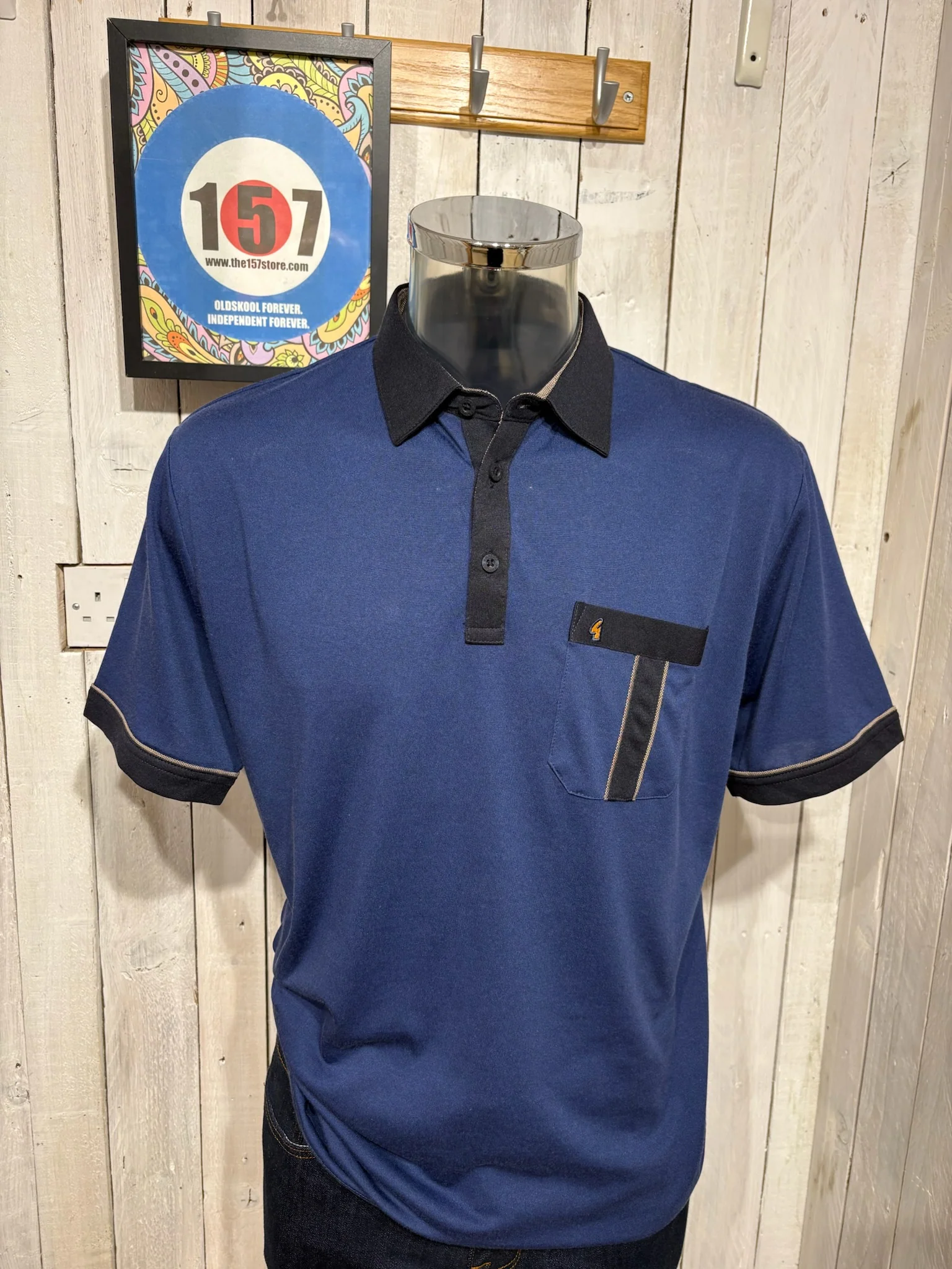 Gabicci Regular Fit X10 Polo - Storm