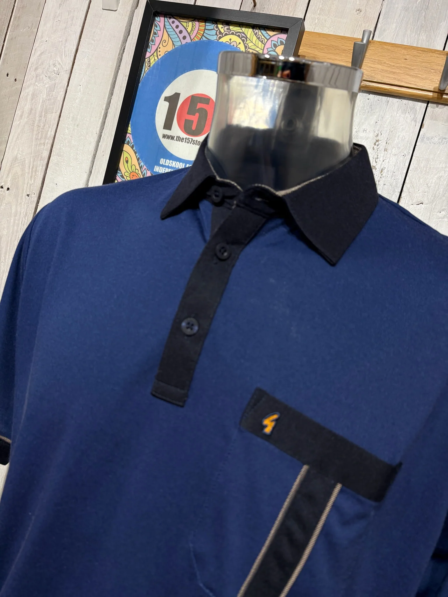 Gabicci Regular Fit X10 Polo - Storm - Image 2